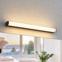 Lindby Ulisan LED fali lámpa fürdőbe, kerek 58,8m