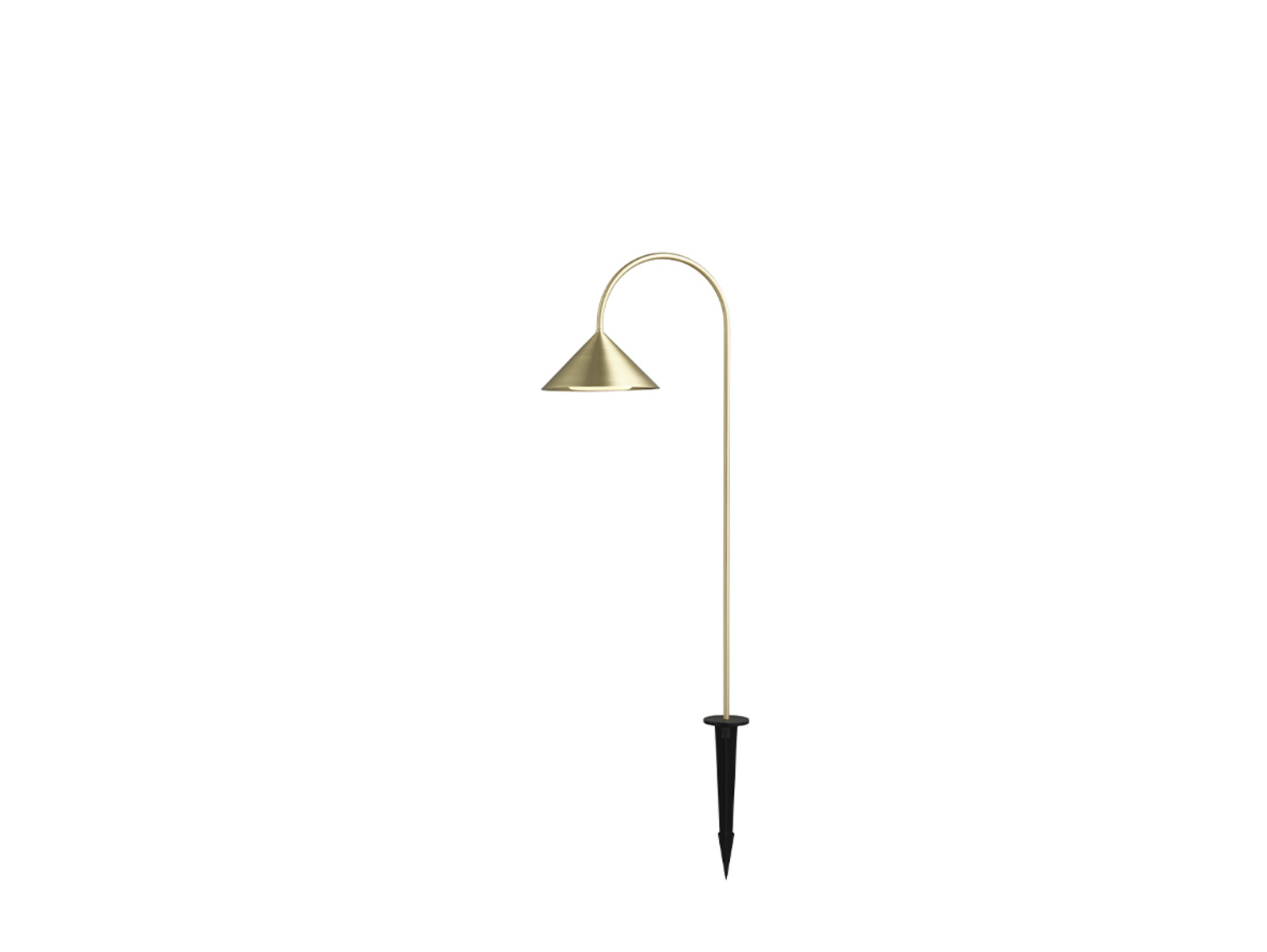 Grasp Garden Lampă de Grădină w/Spike Solid Brass - Frandsen