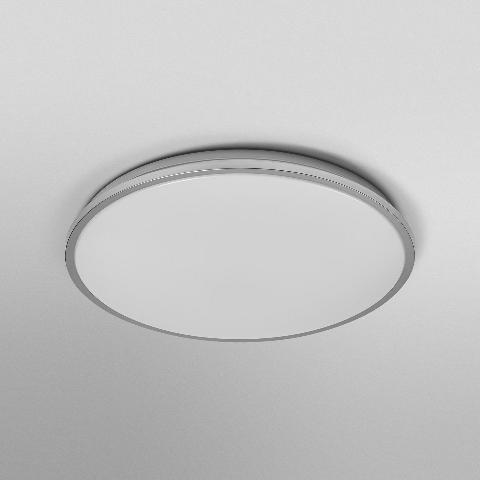 Candeeiro de teto LED OSRAM ORBIS DUBLIN, Ø 49 cm, metal prateado