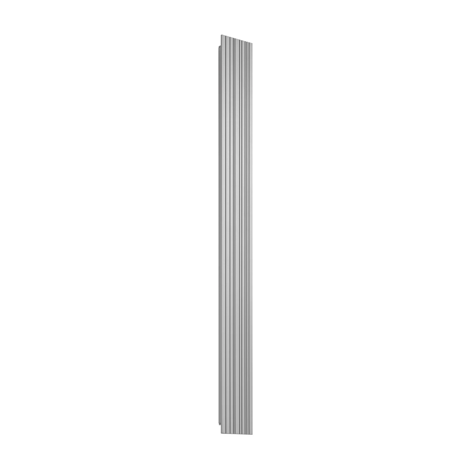 Aplique LED para exterior Lucande Melira, 100 cm de largo, gris claro