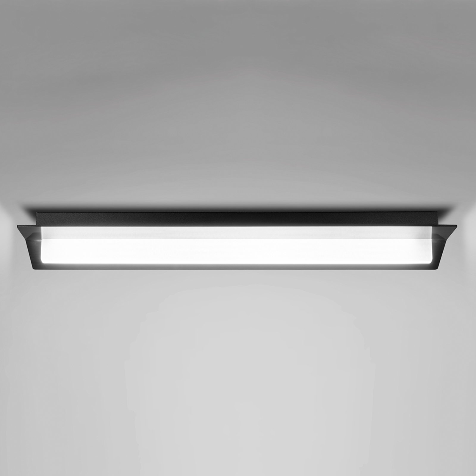 LED Deckenleuchte Flurry, 100 cm, schwarz LED Deckenleuchte Flurry, 100 cm, schwarz