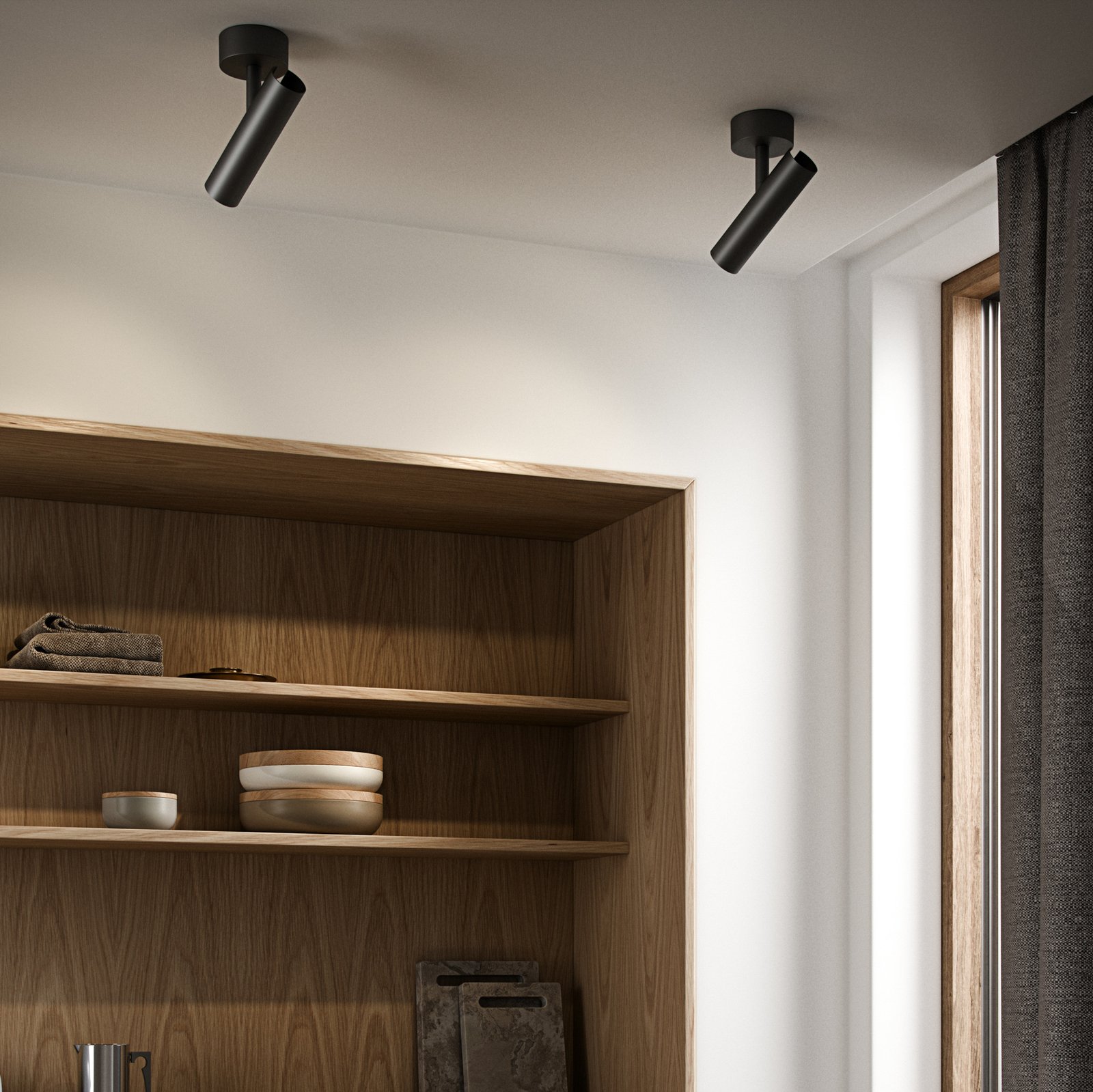 MIB 6 Plafond Black - DFTP