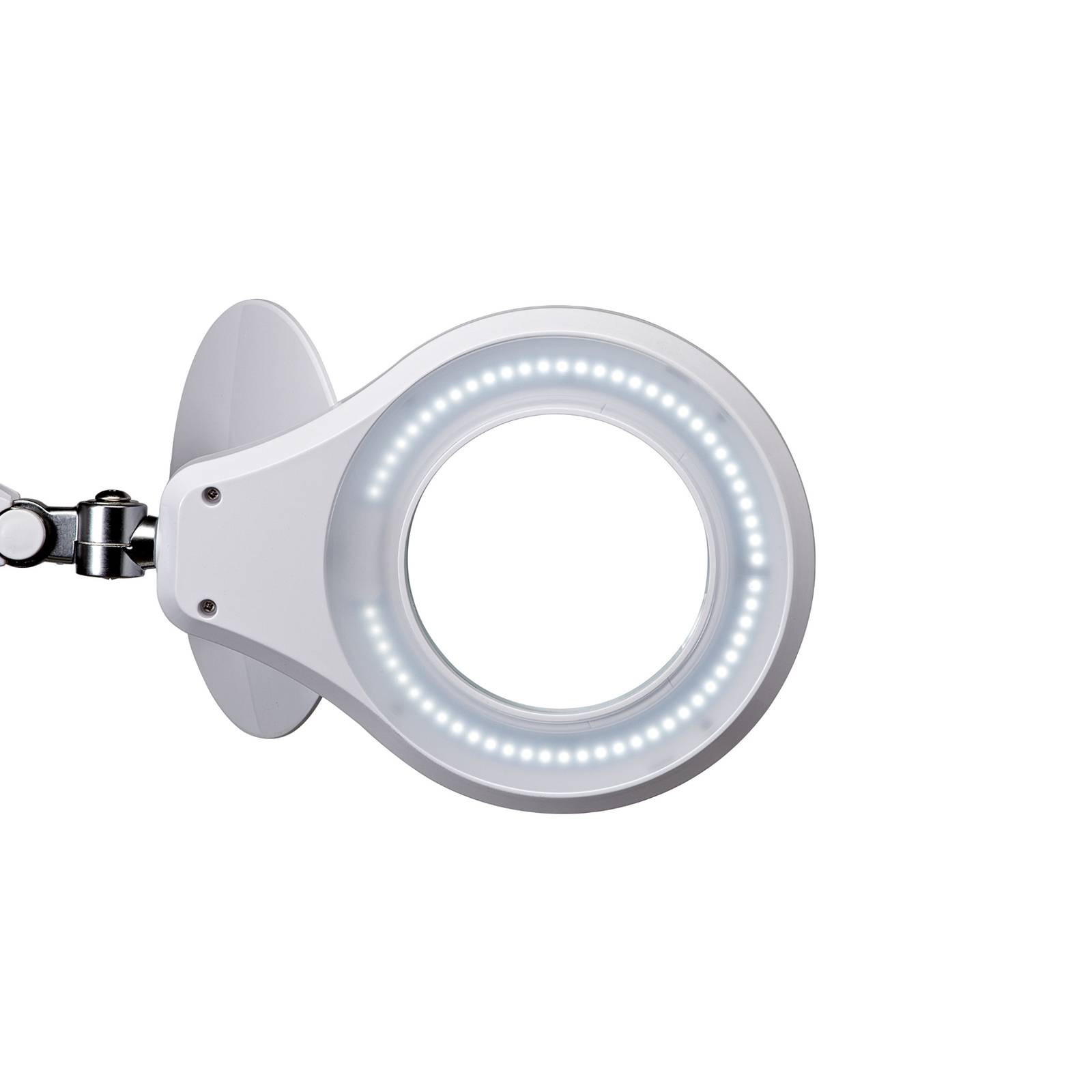 MAULsource Lampă de mărire cu LED, albă, reglabilă