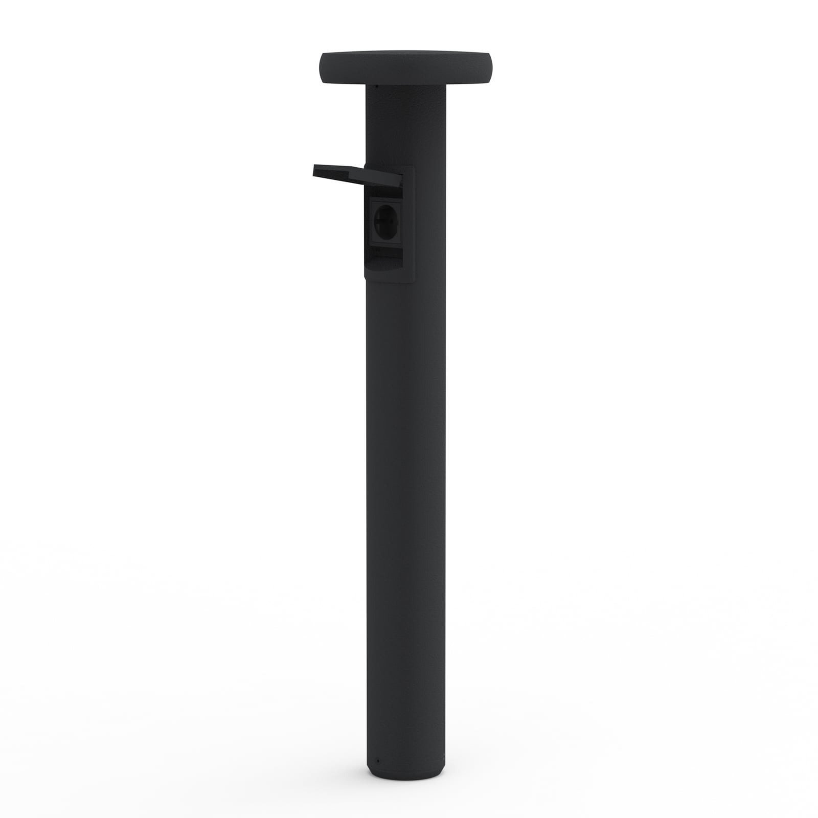LED-Wegeleuchte CIRC, on/off, Steckdose anthrazit 82 cm IP65