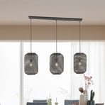 Schöner Wohnen Calla Suspension à 3 lampes noir