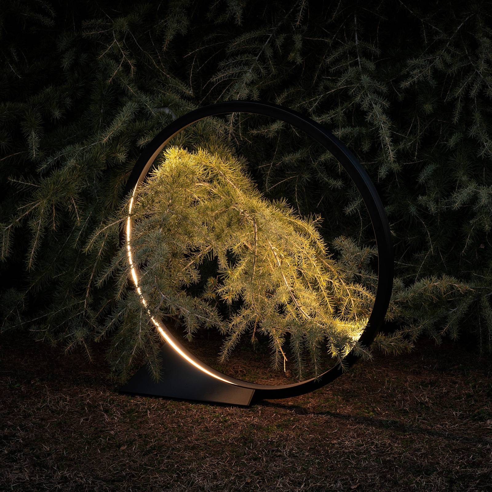 Artemide O zewnętrzna lampa stojąca LED, IP67