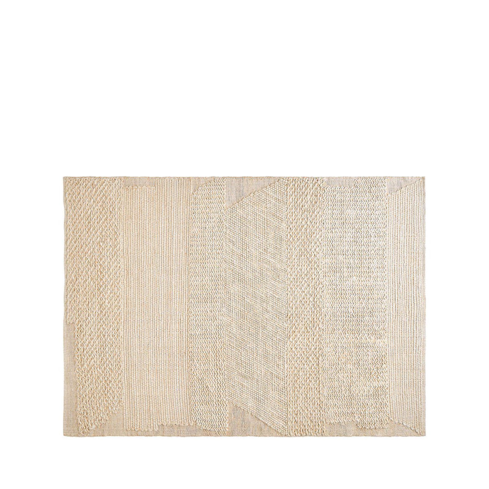 Knotty Teppich 170x240 White - Tom Dixon