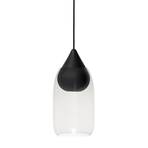 Liuku Lustră Pendul Drop Black/Transparent - Mater