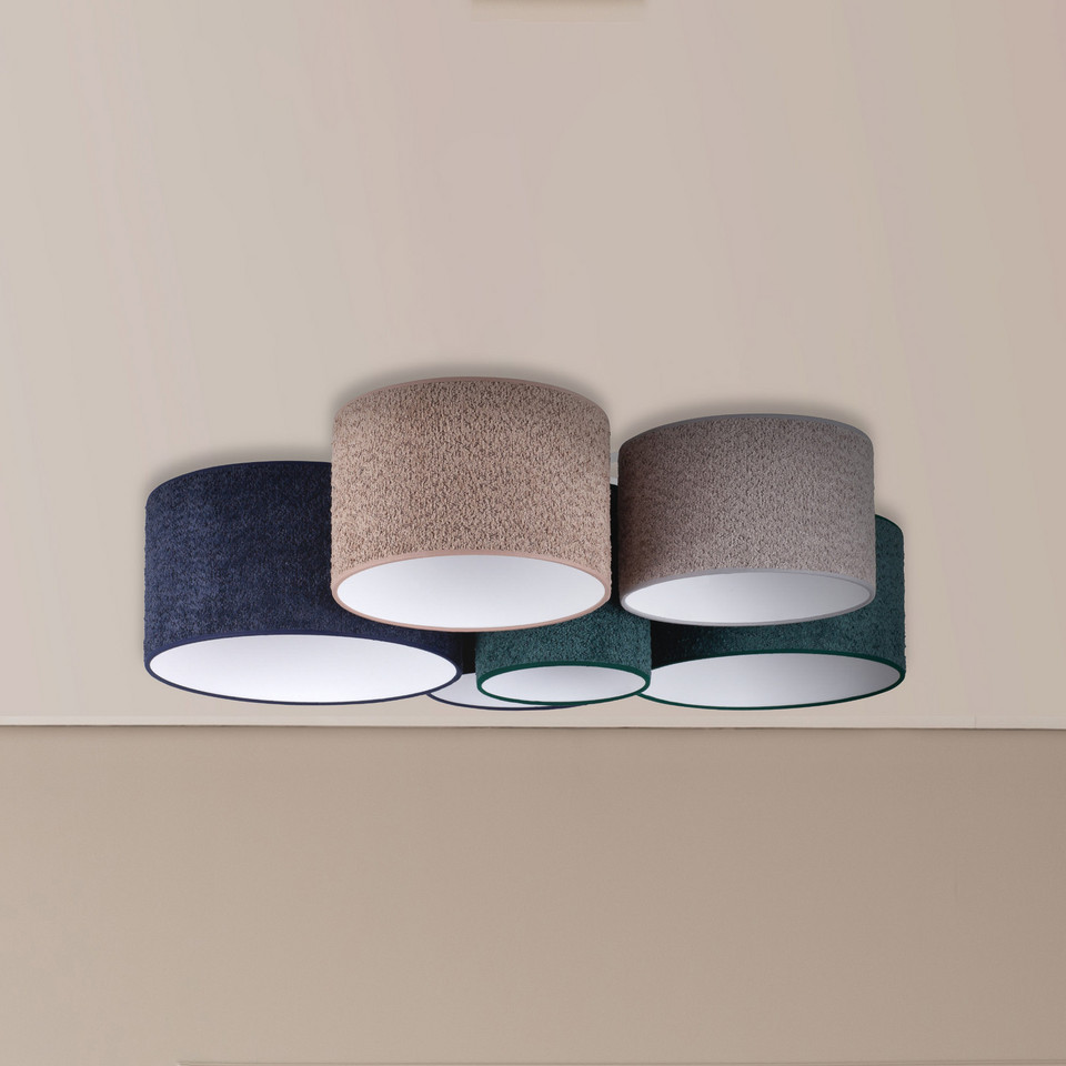 Duolla Boucle taklampa med 6 lampor från Duolla