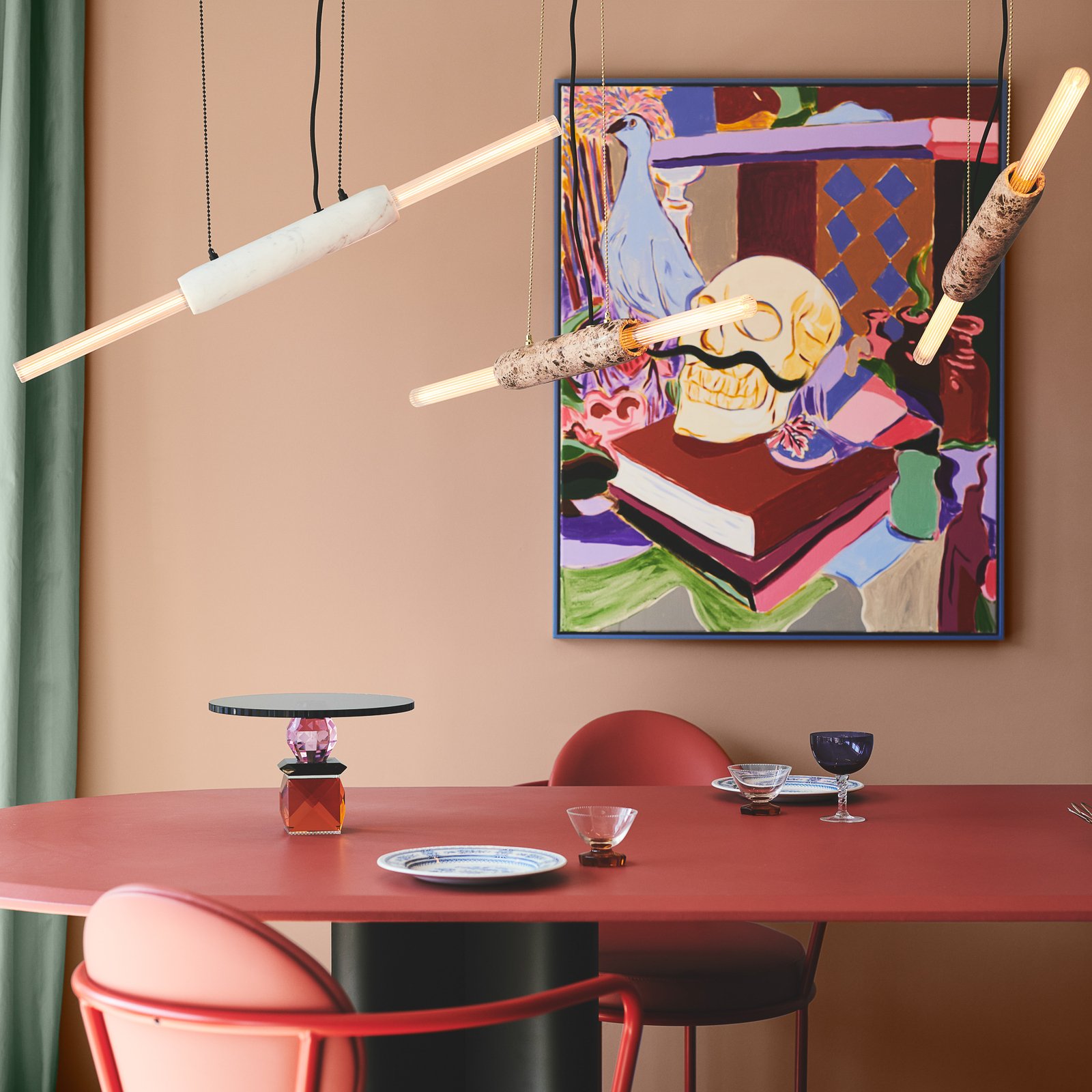 Limbo Suspension Carrara/White - Design By Us