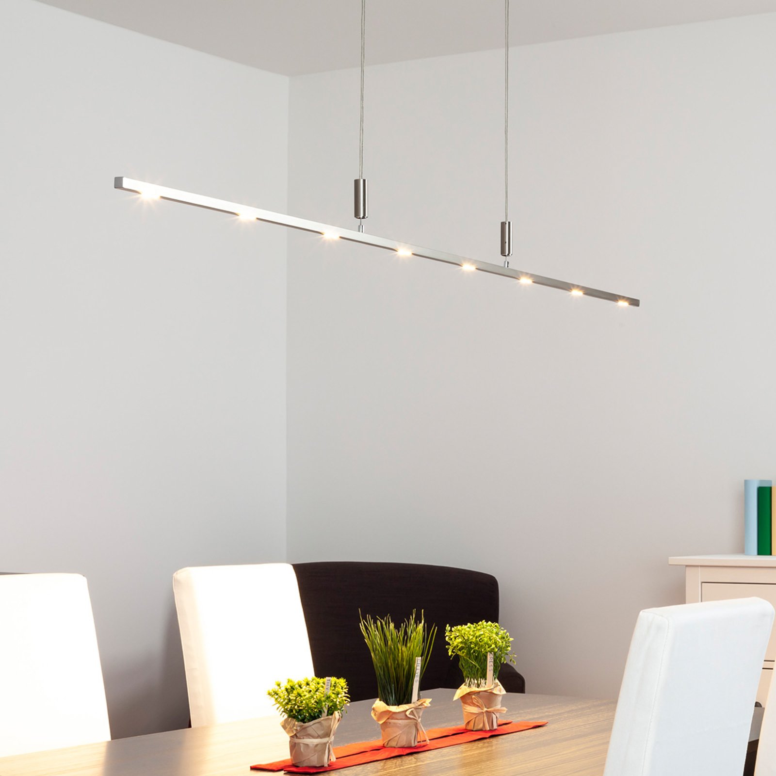 180 cm – LED závěsné světlo Tolu, stmívatelné