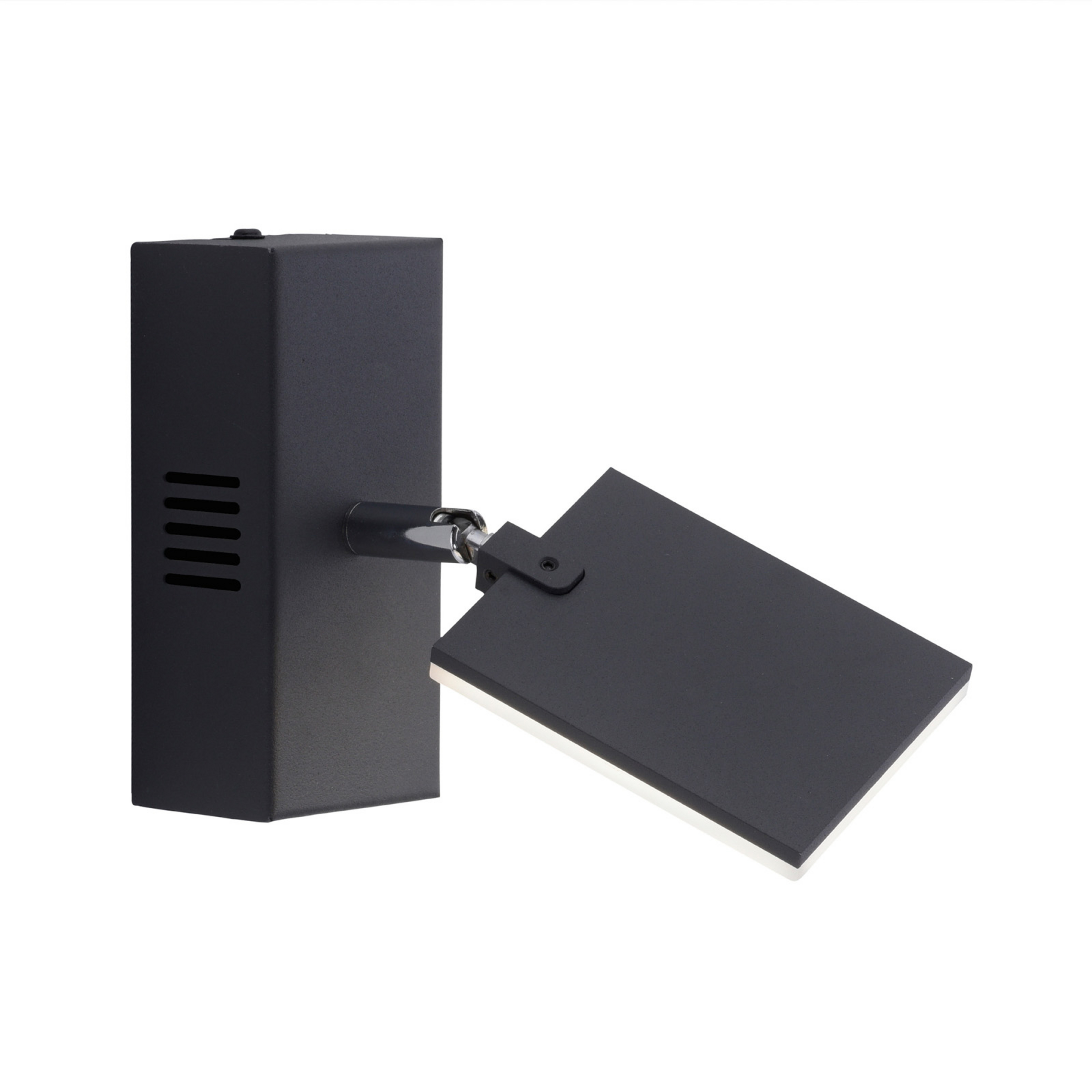 Mira LED-Wandleuchte, black pearl, CCT - PURE