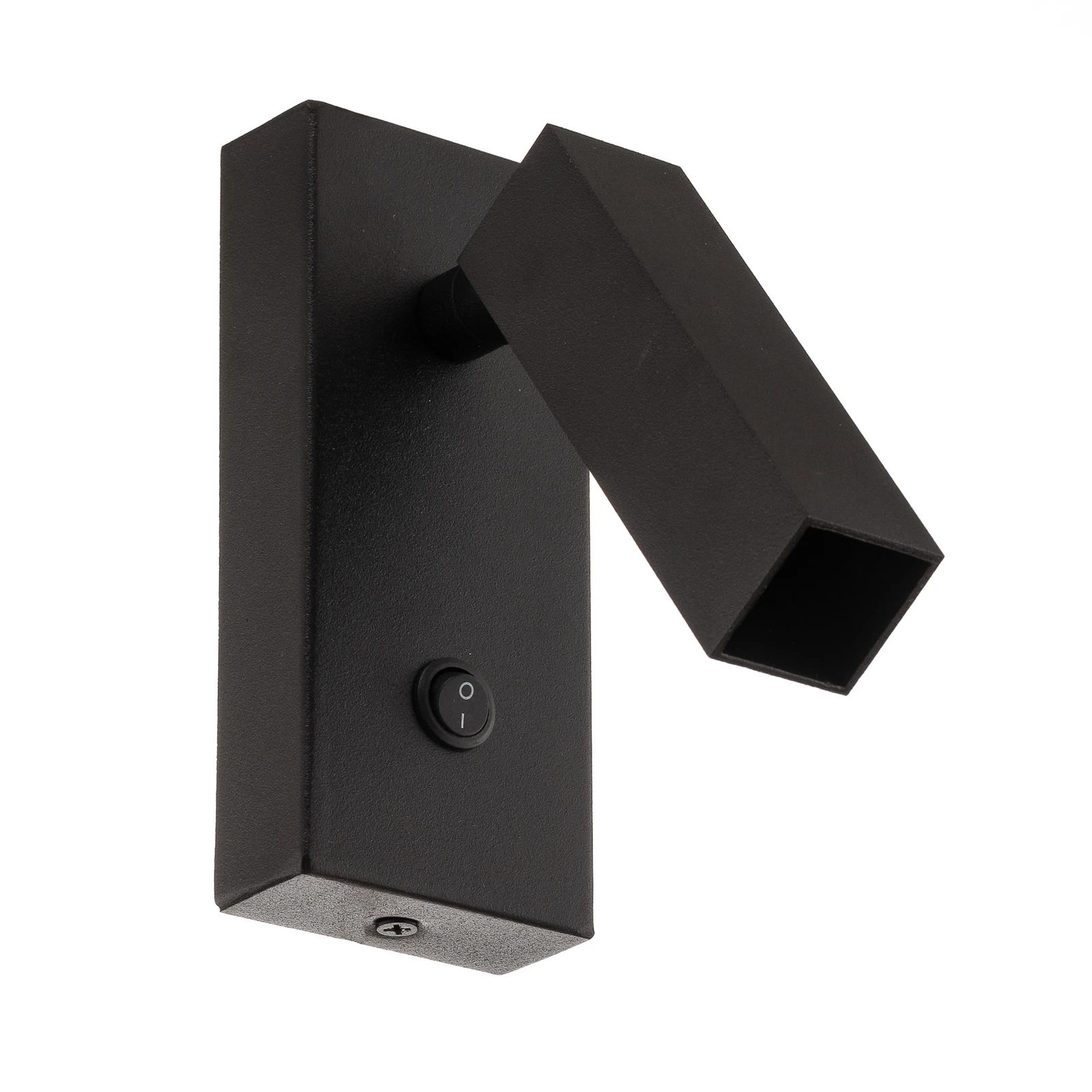 Rai wall spotlight, adjustable, black