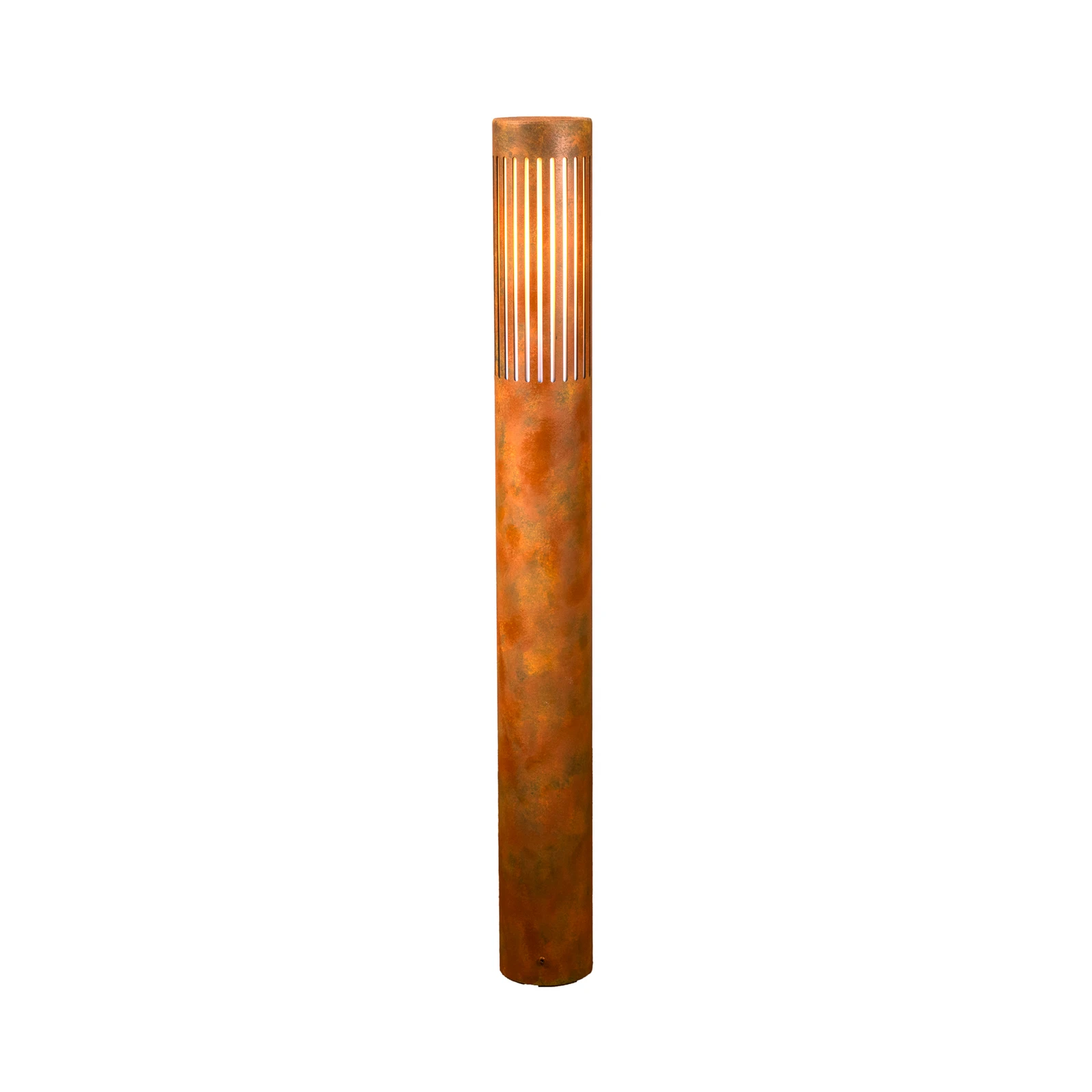 Pistoia ósvény lámpa, rozsdás színű, magasság 95 cm, fém, IP54