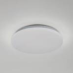 Lindby LED buiten plafondlamp Kirkola, 4000 K, Ø 34 cm, wit