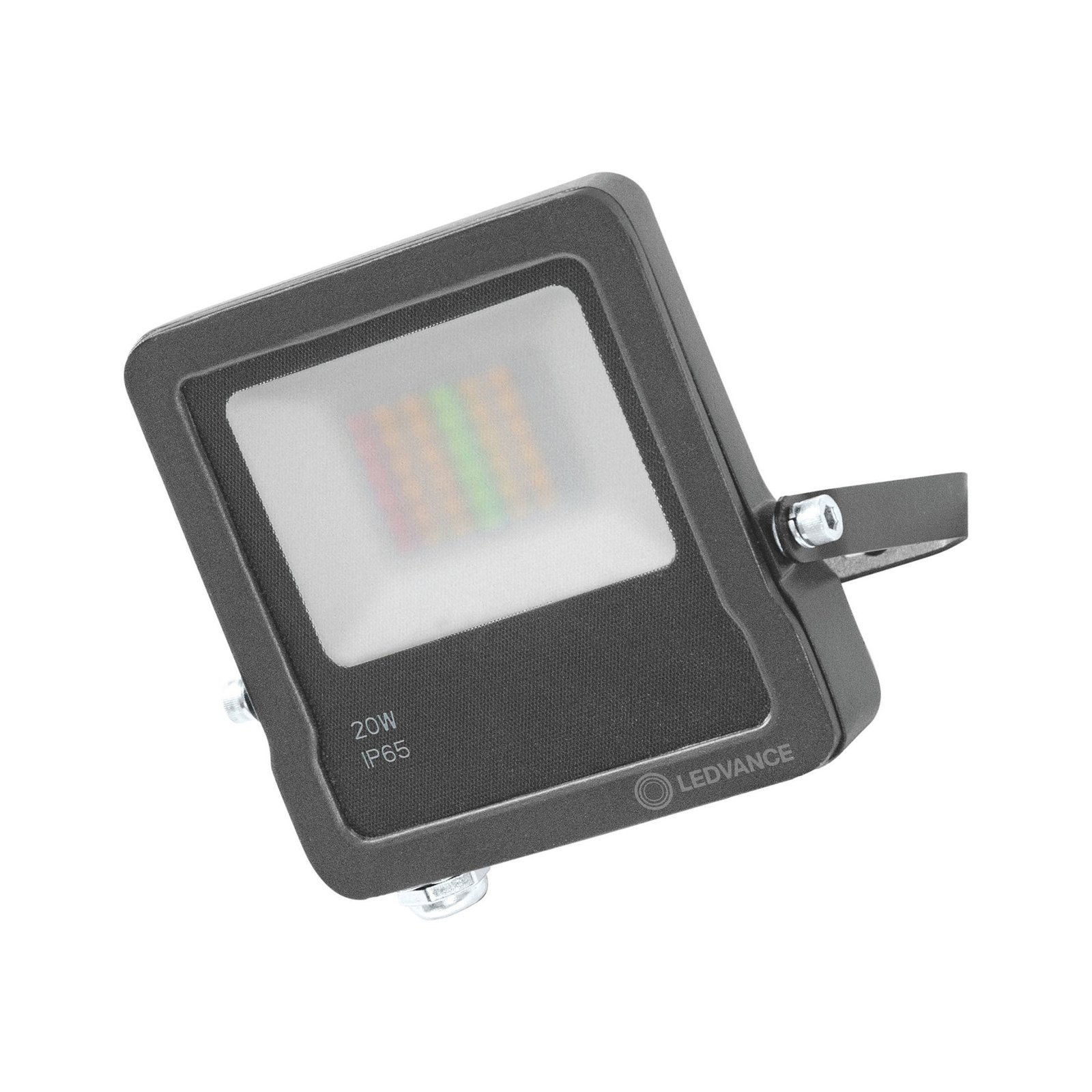 LEDVANCE SMART+ WiFi Floodlight, RGBW, gris, 20 W