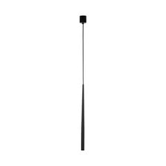 Závěsná lampa Piano, černá, Ø 2,5 cm, ocel/plast