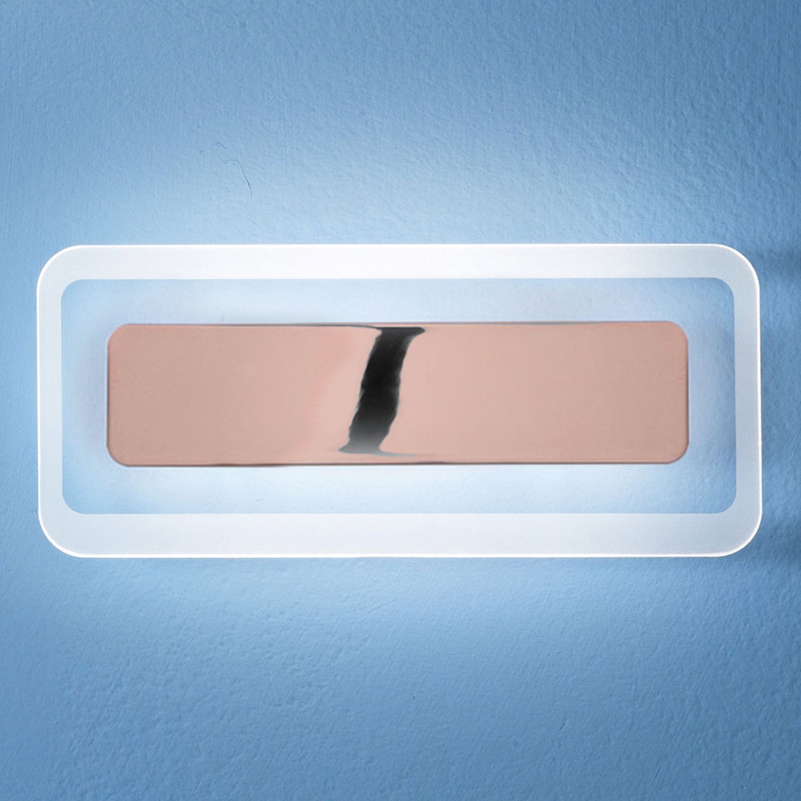 LED-Wandleuchte Antille in Kupfer
