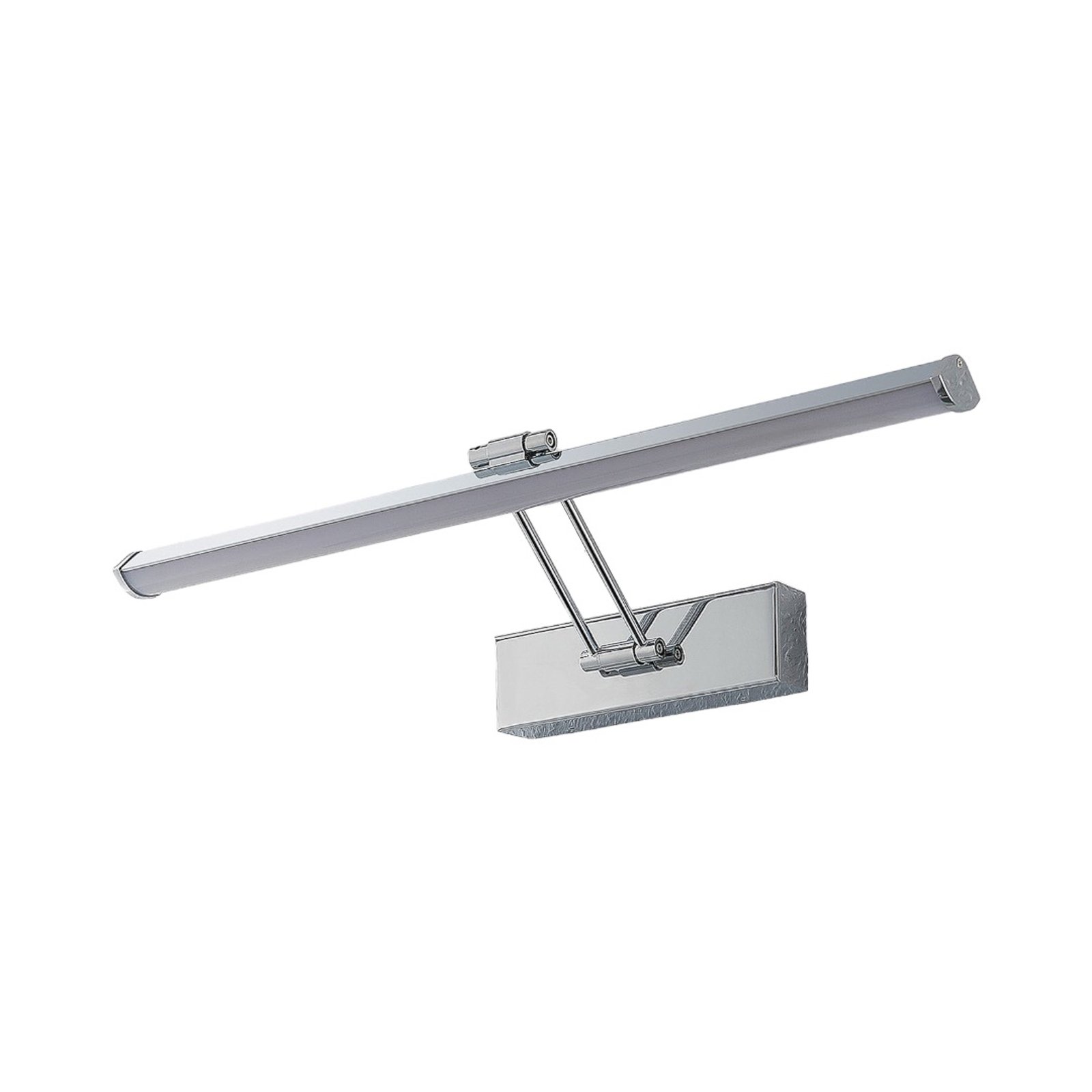 Lindby LED-Spiegelleuchte Sanya, 60 cm, chrom, Metall, IP44