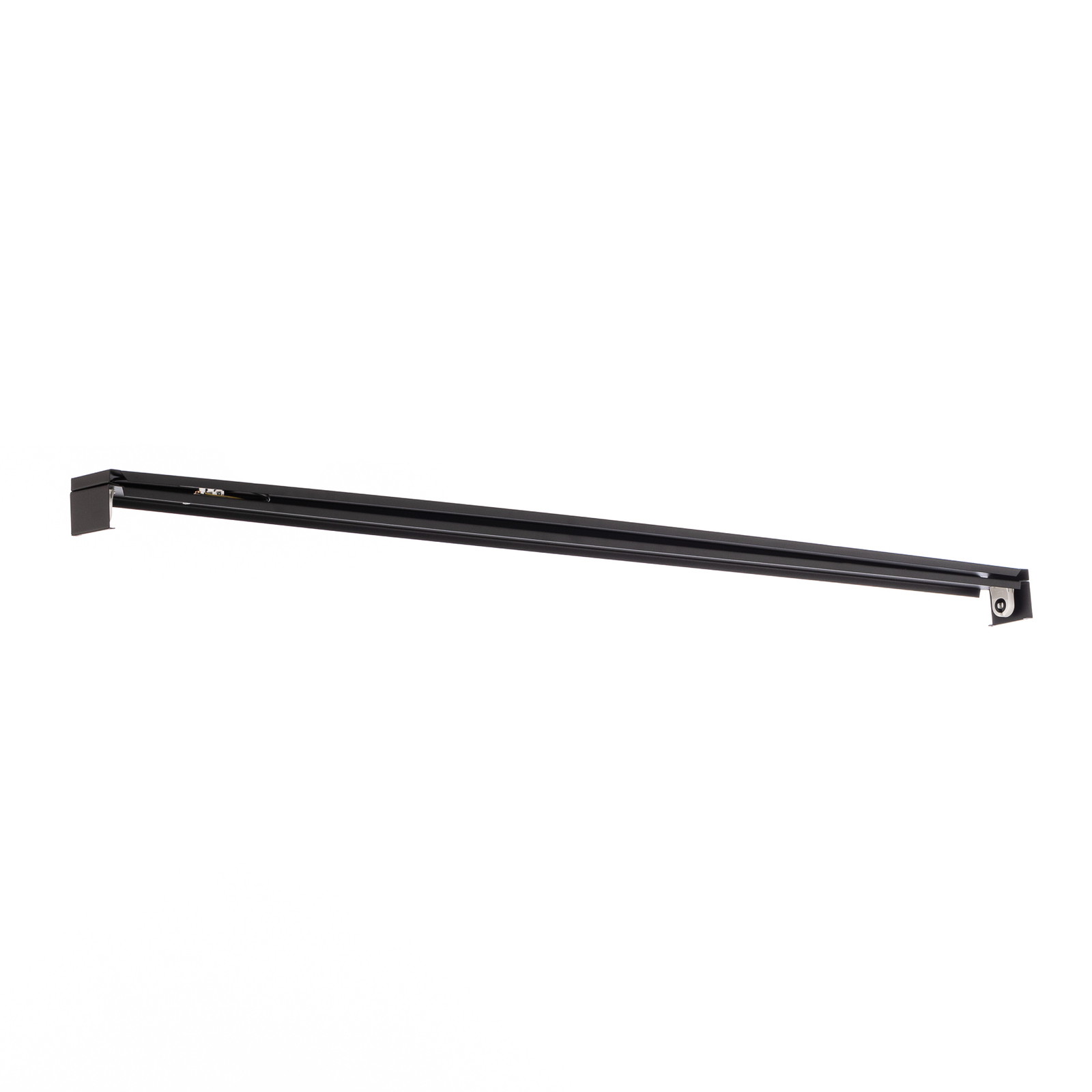 Stropné svietidlo Lungo, čierna, dĺžka 124 cm