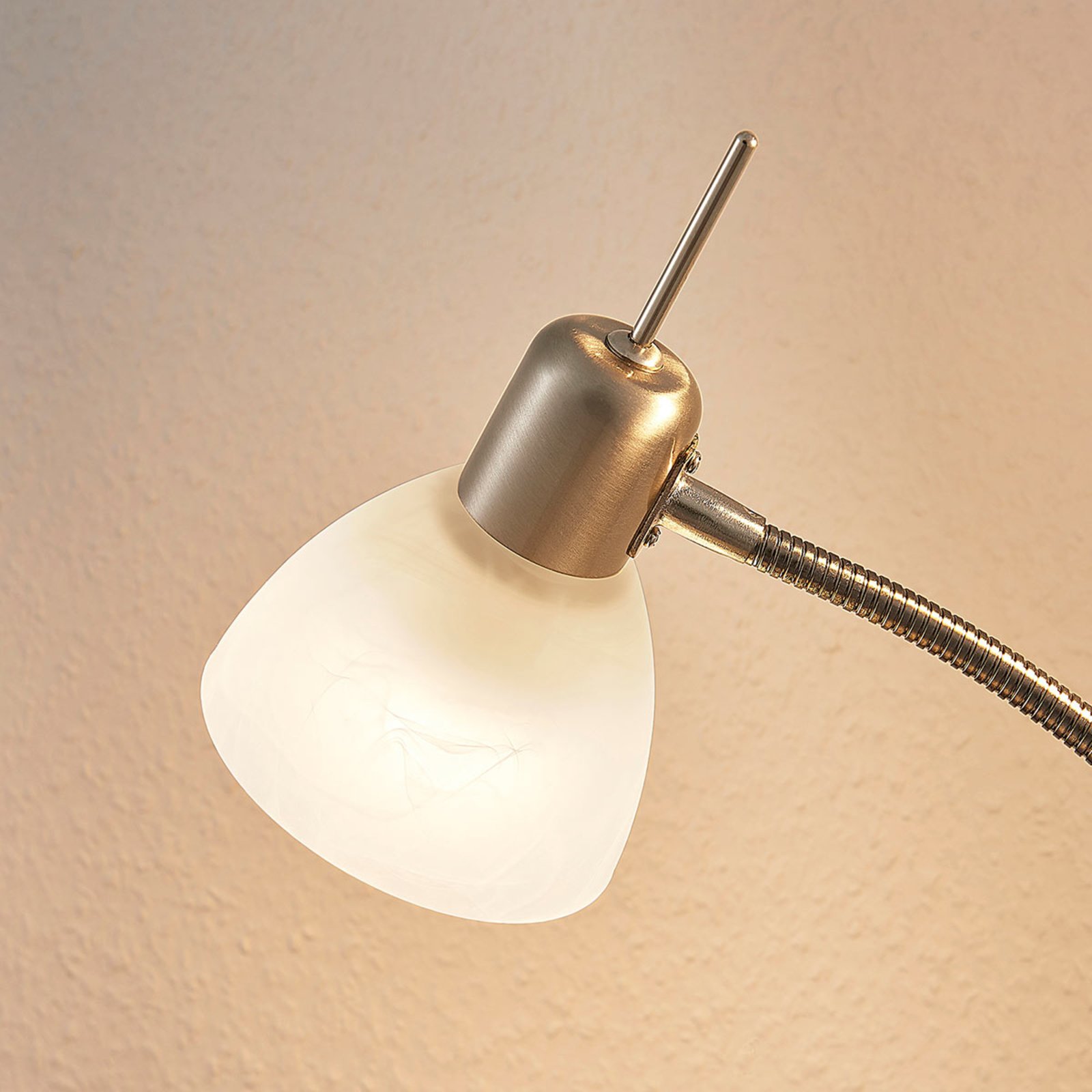Gwendolin 2 Stehleuchte Nickel - Lindby