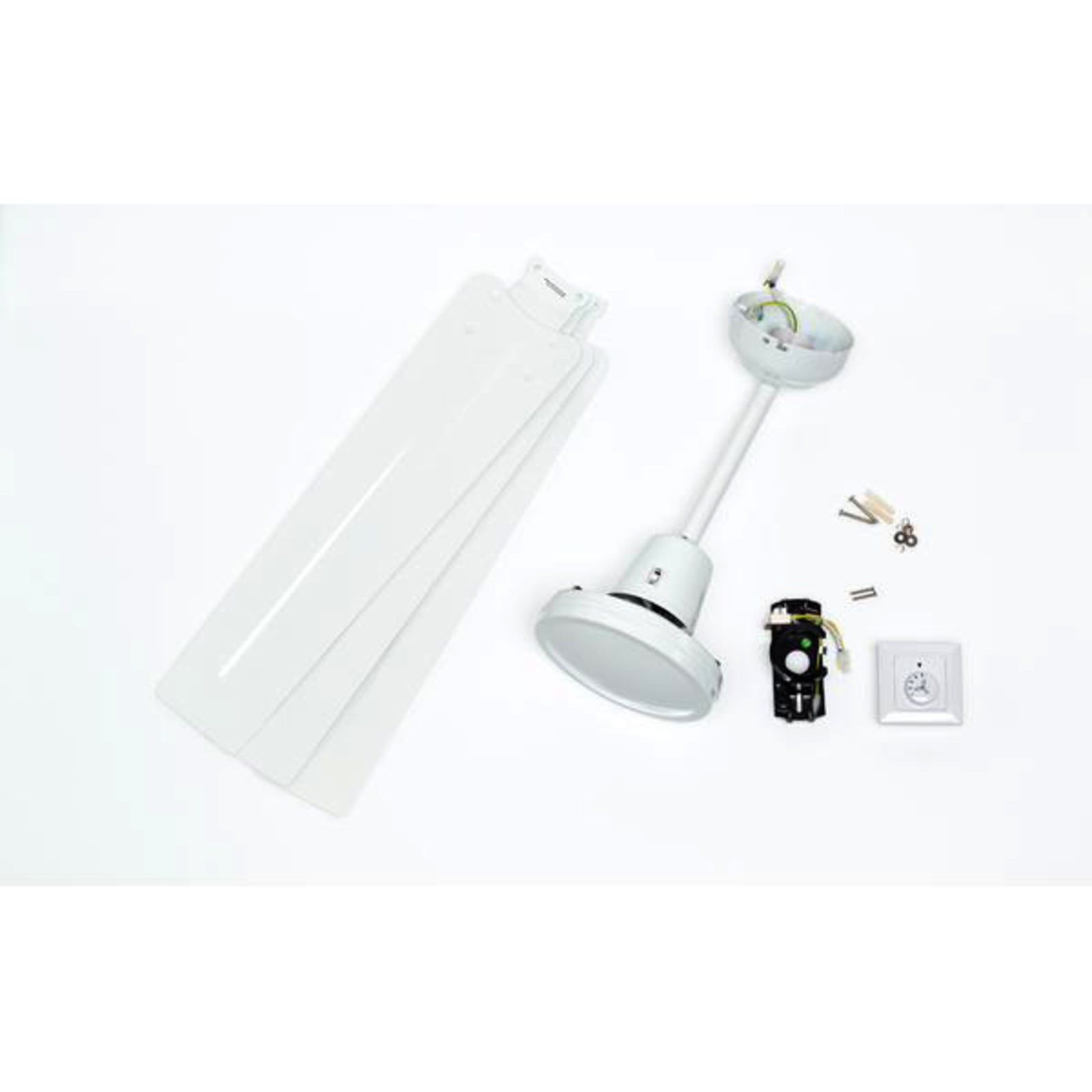 Ventilador de teto Industrial branco silencioso Ø142 cm - Westinghouse Ventilador de teto Industrial branco silencioso Ø142 cm - Westinghouse