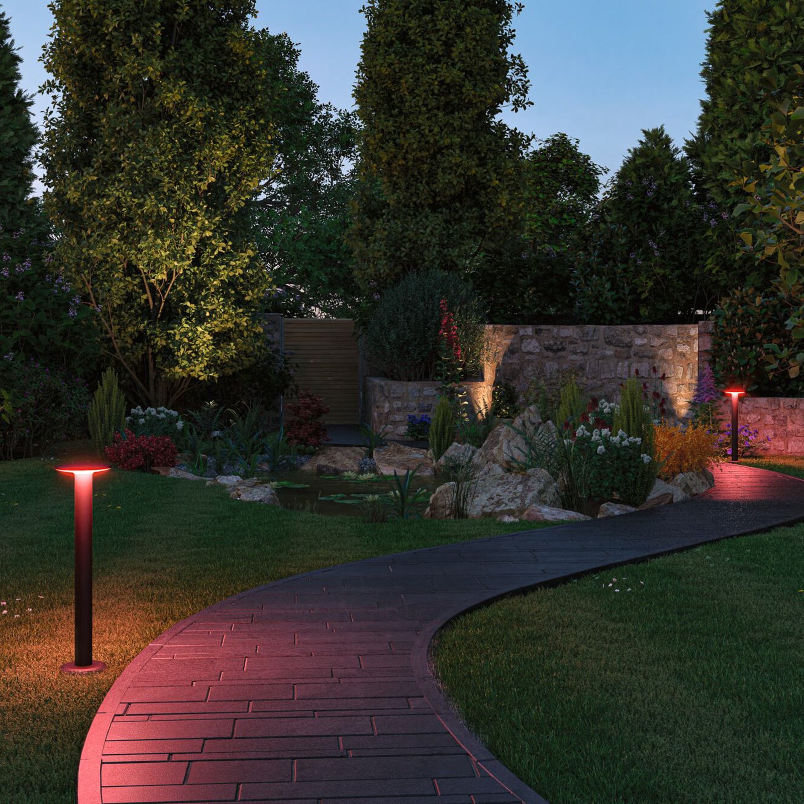 Paulmann Plug & Shine LED tuinpadverlichting Plaat, RGBW, ZigBee