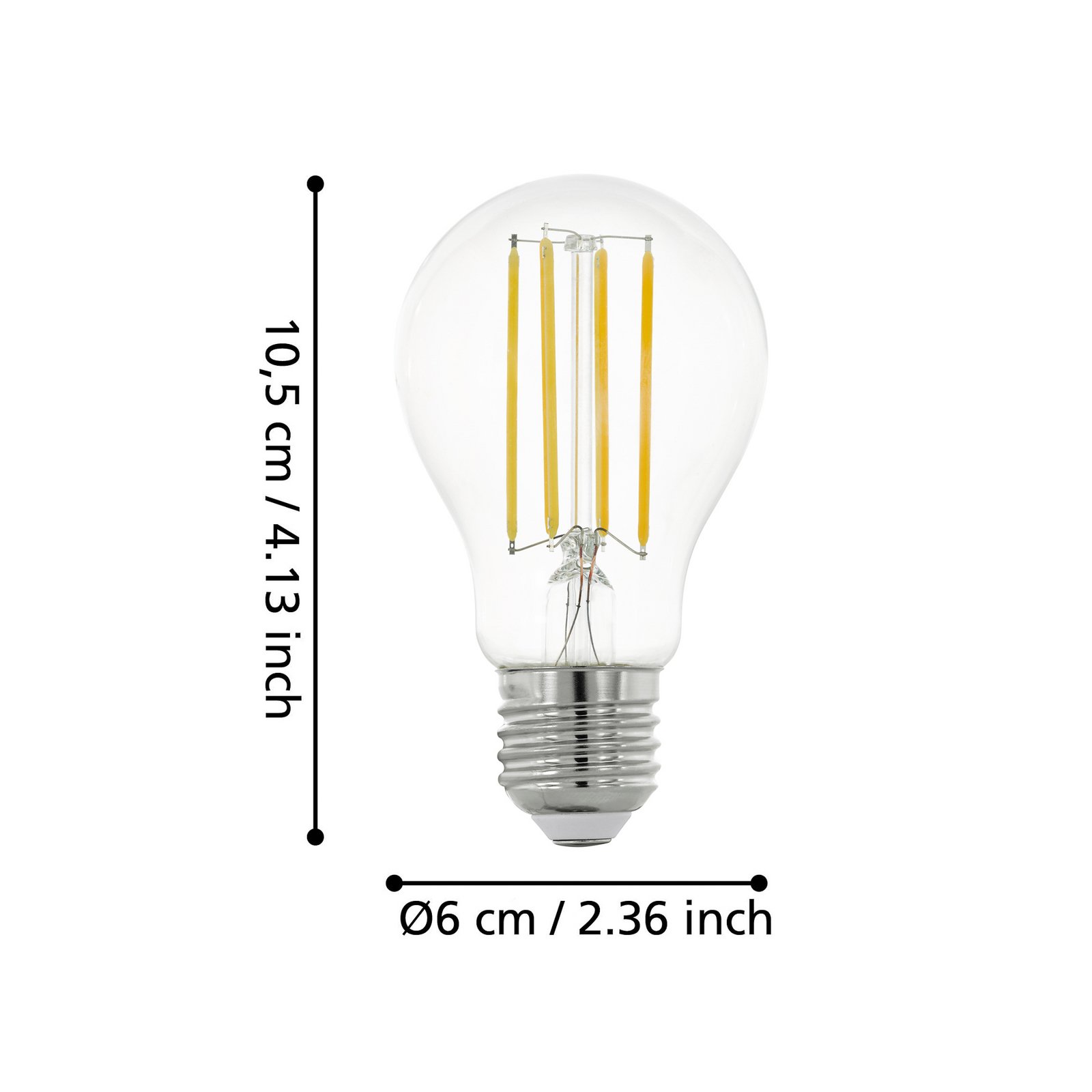 EGLO connect-z E27 A60 lamp 6W 806 lumens 4000K