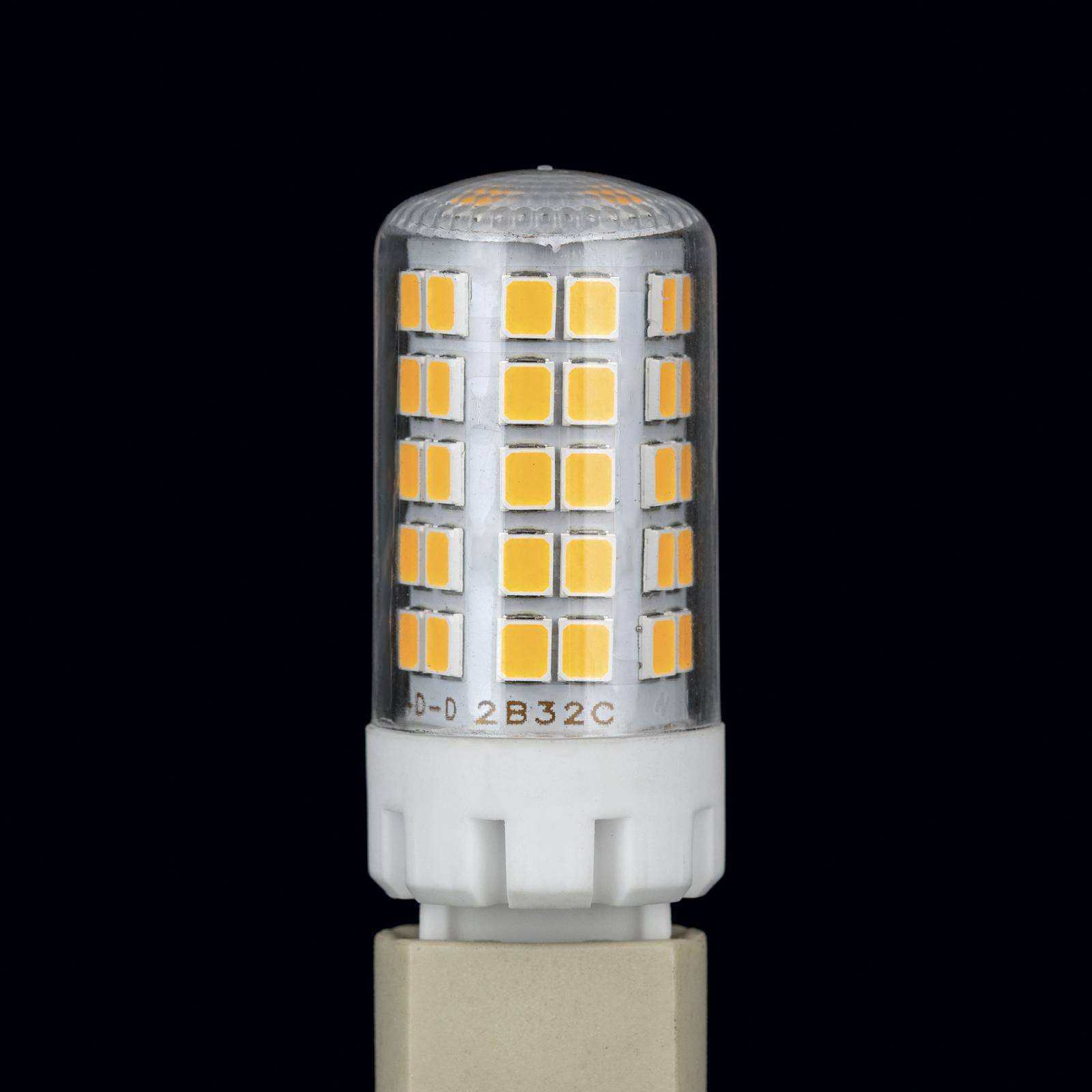 Levně Kolíčková LED žárovka, čirá, G9, 5 W, 2 700 K, 500 lm, stmívatelná