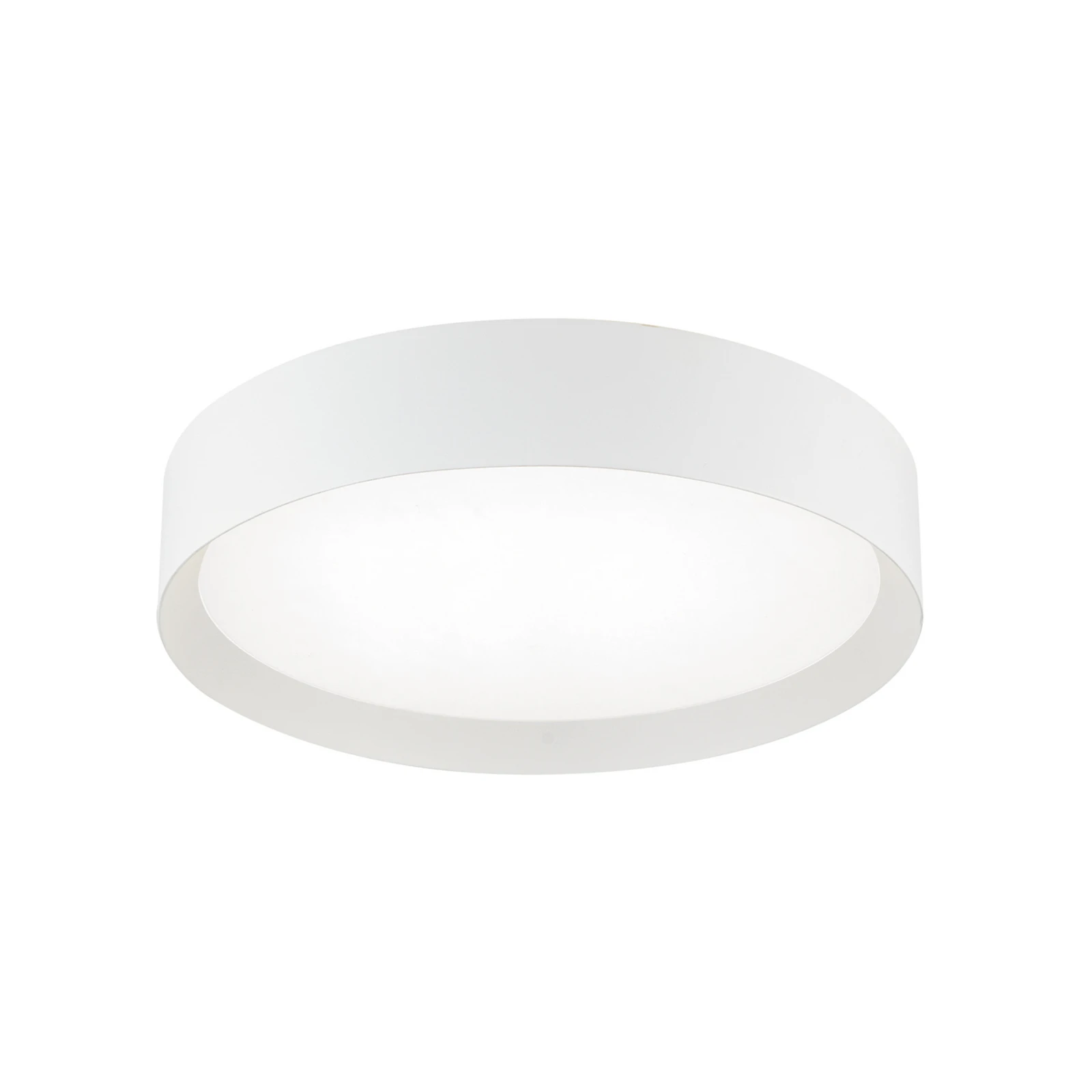 Plafonnier LED VARIO, Ø 40 cm, blanc, métal, CCT, à intensité variable