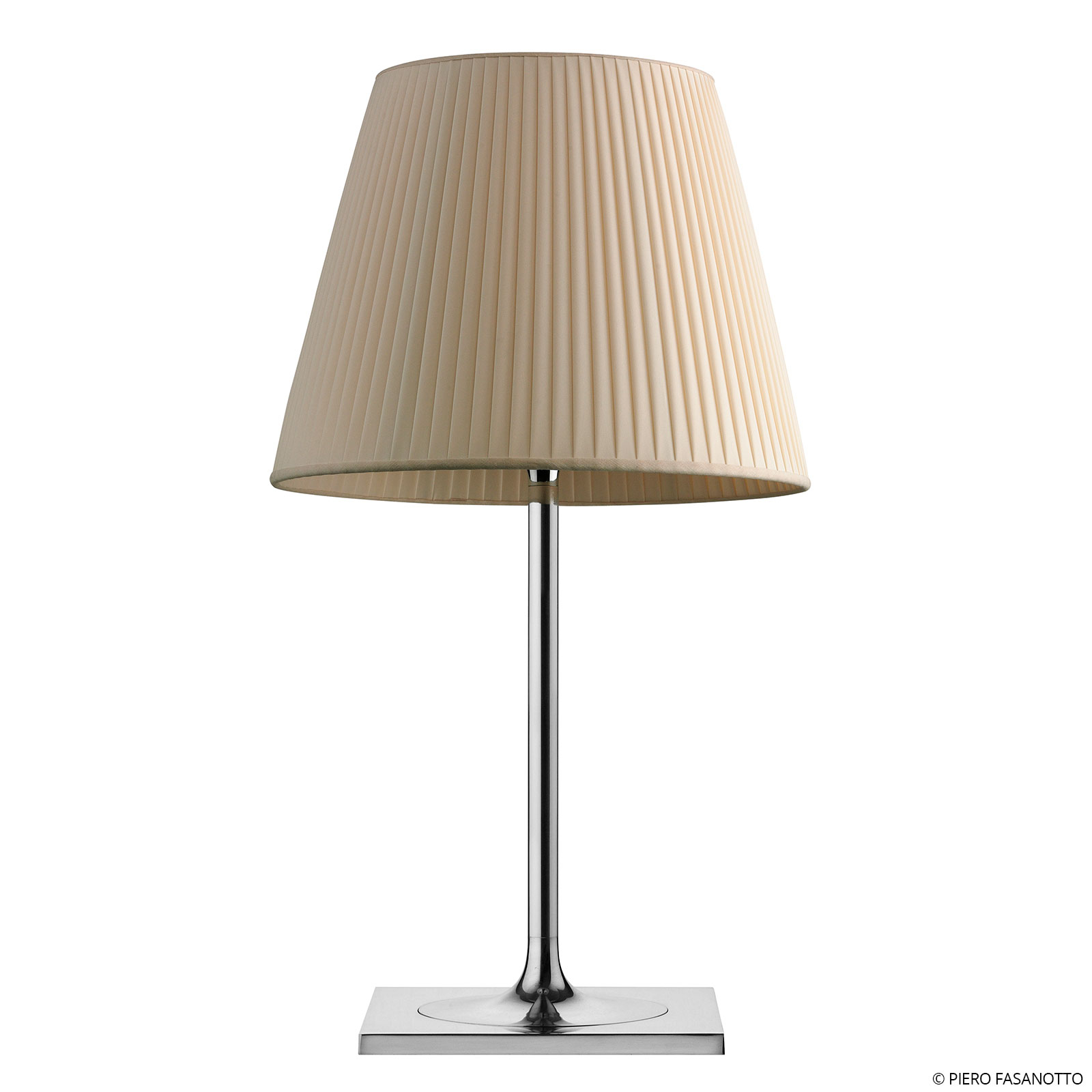 FLOS KTribe T2 asztali lámpa szövet ernyővel