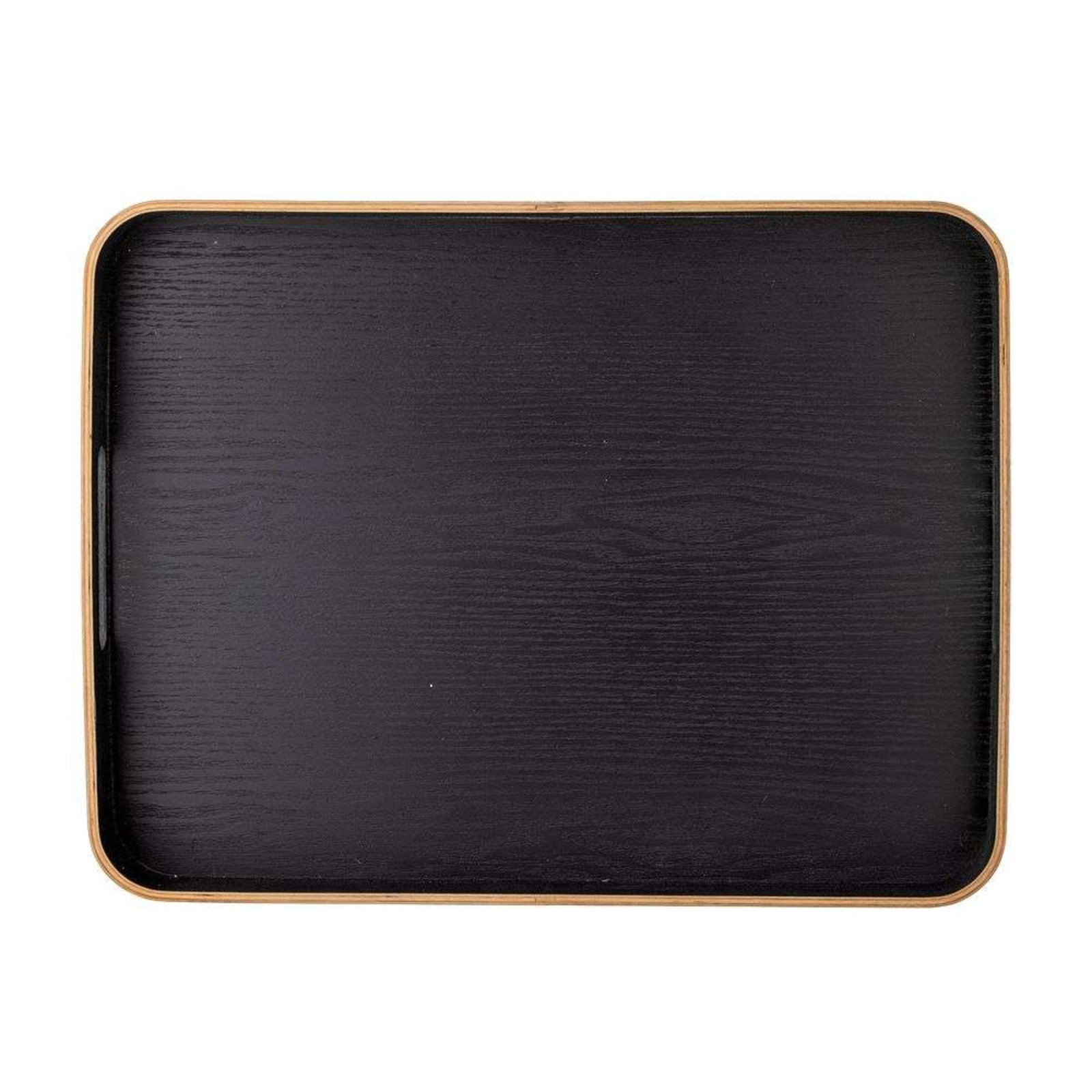 Leyton Serving Tray Black Oak - Bloomingville