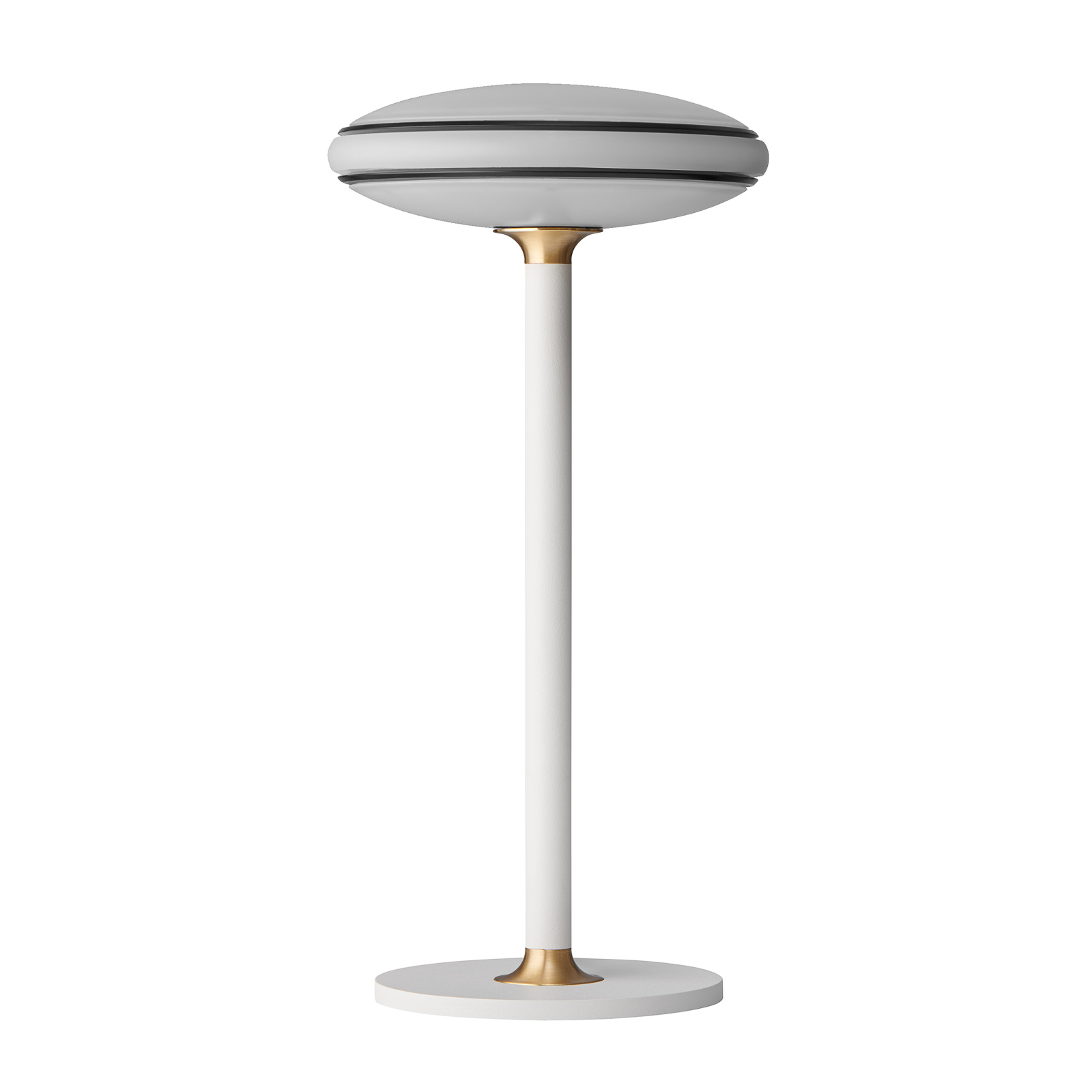 Shade ØS1 lampe à poser noire, socle blanc Node