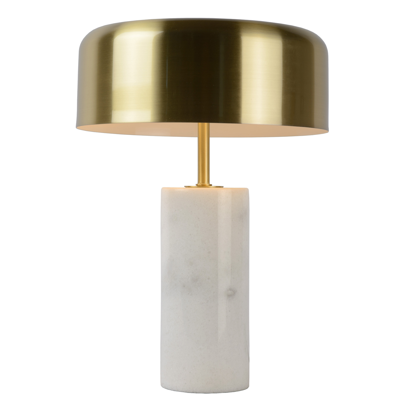 Mirasol table lamp in marble