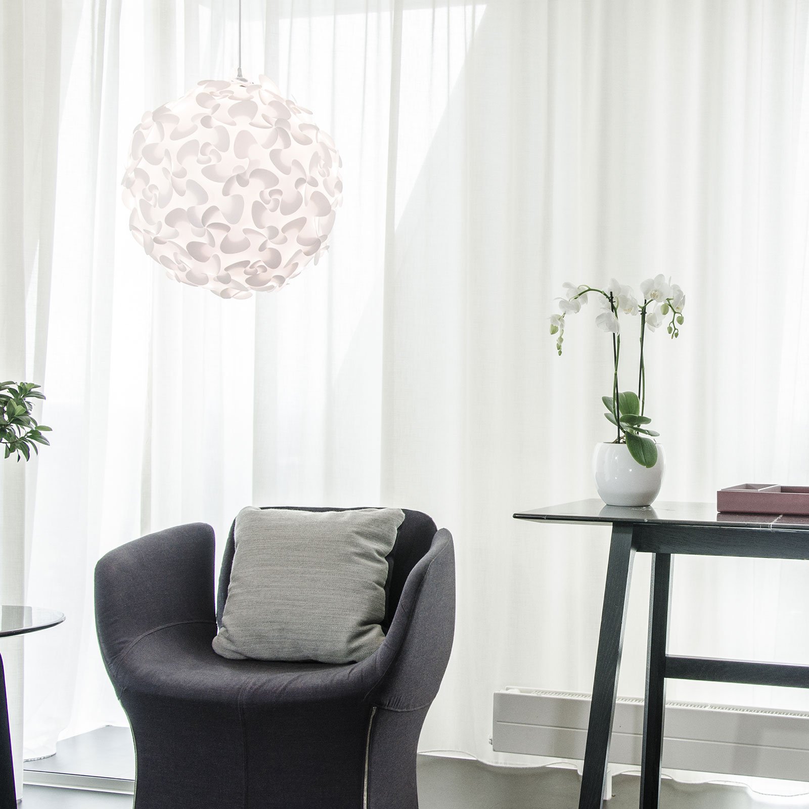 UMAGE Lora suspension cord set blanc Luminaire.fr