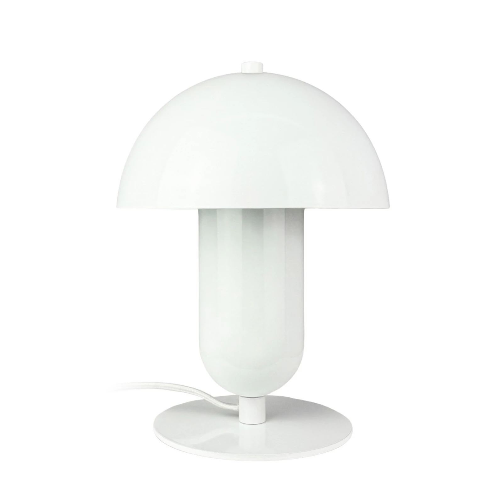 Stolová lampa Dyberg Larsen Movie, biela, kov, E27