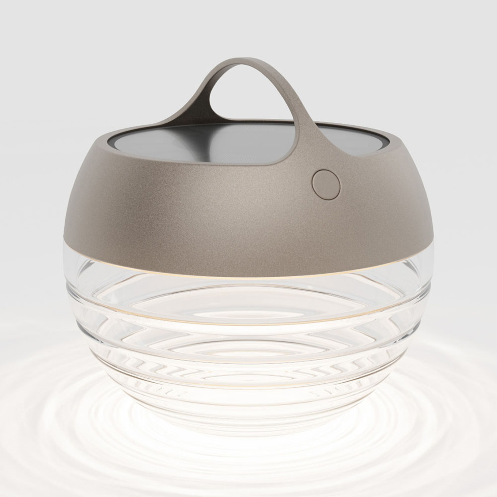 IP44.de aqu S solárna LED lampa výška 23 cm bronz