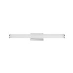 Kinkiet LED VINA S, chromowany, szerokość 40 cm, IP44, CCT
