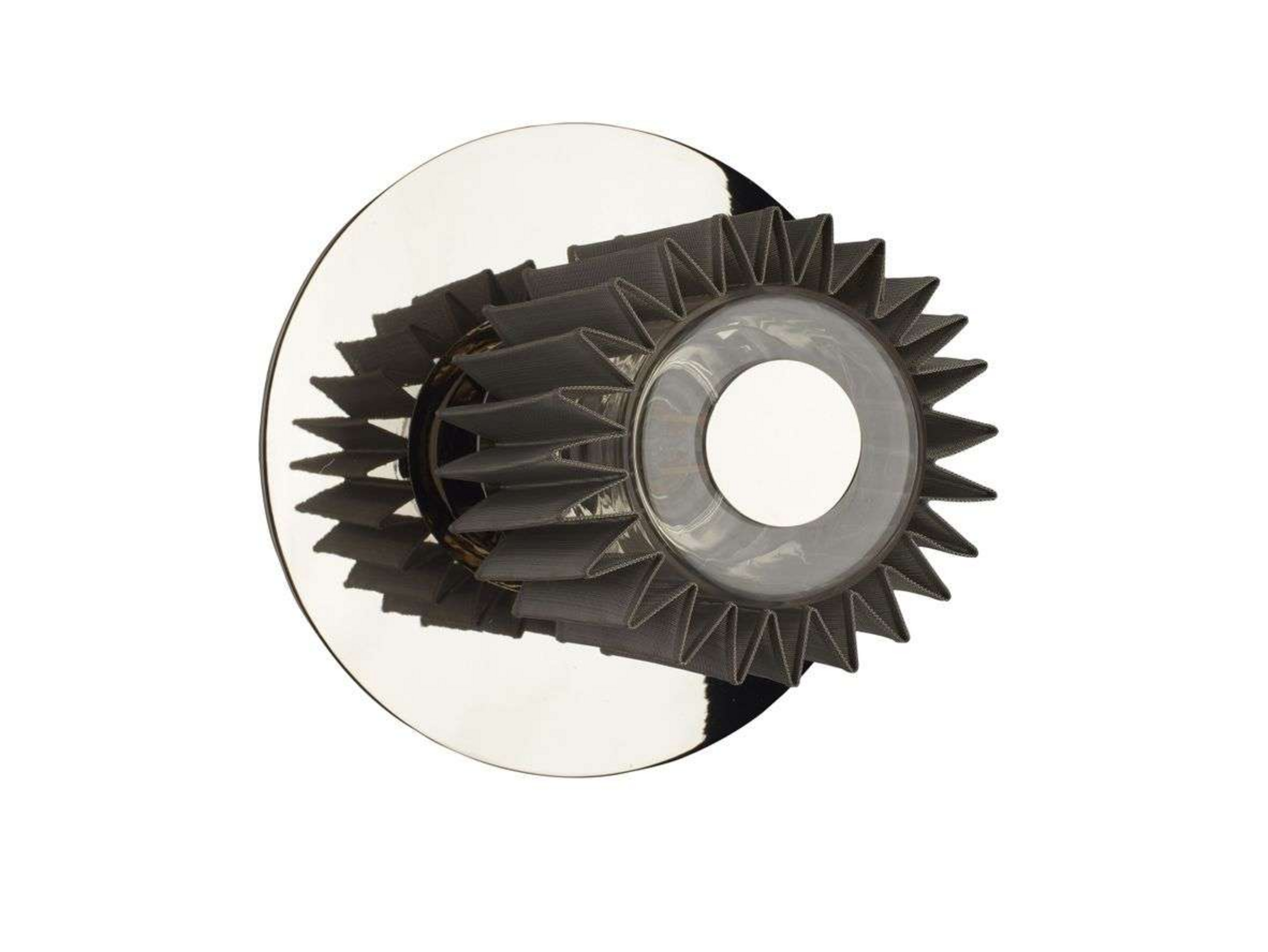 In The Sun 190 Applique Murale Argent/Argent - DCW