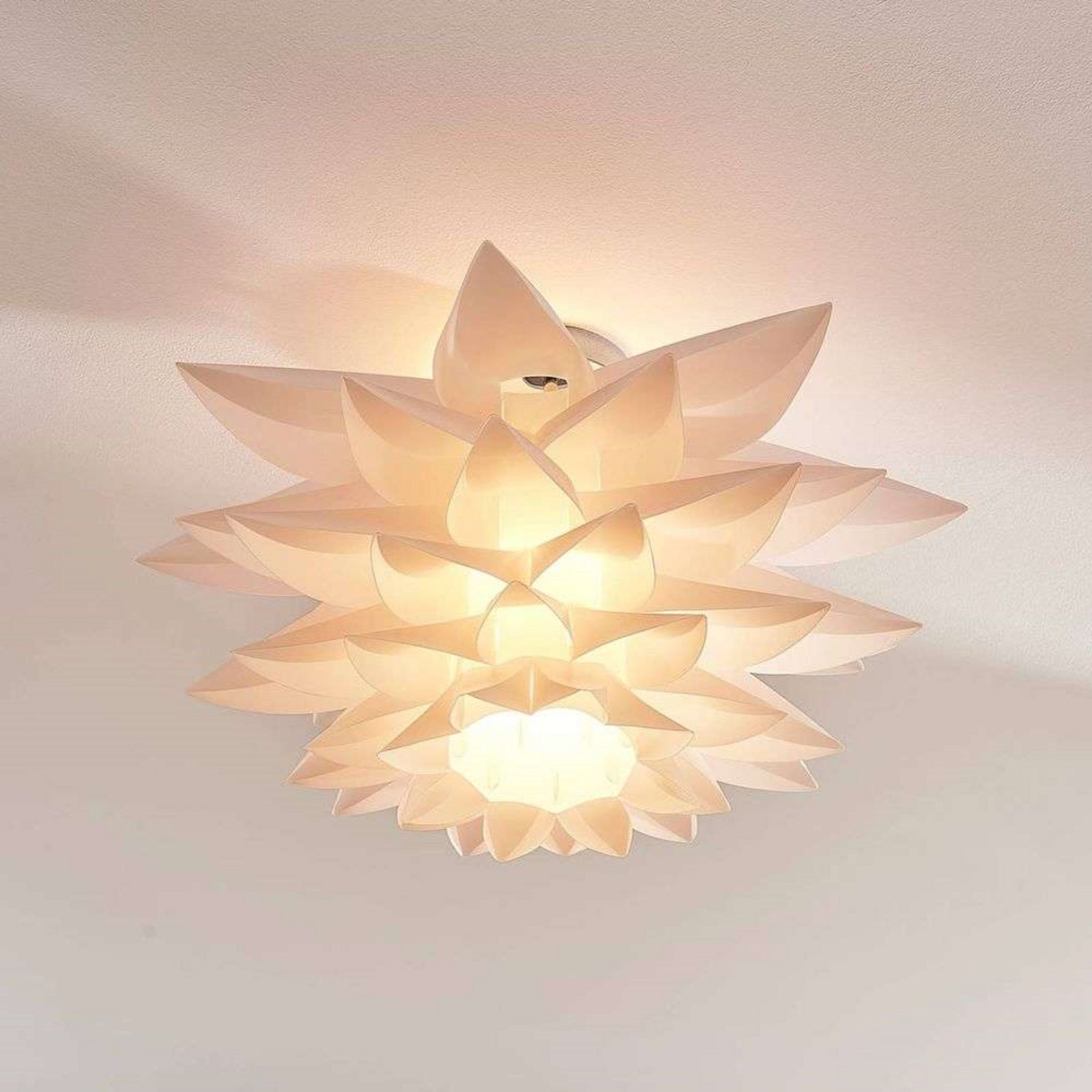 Lavinja Plafond White/Chrome - Lindby