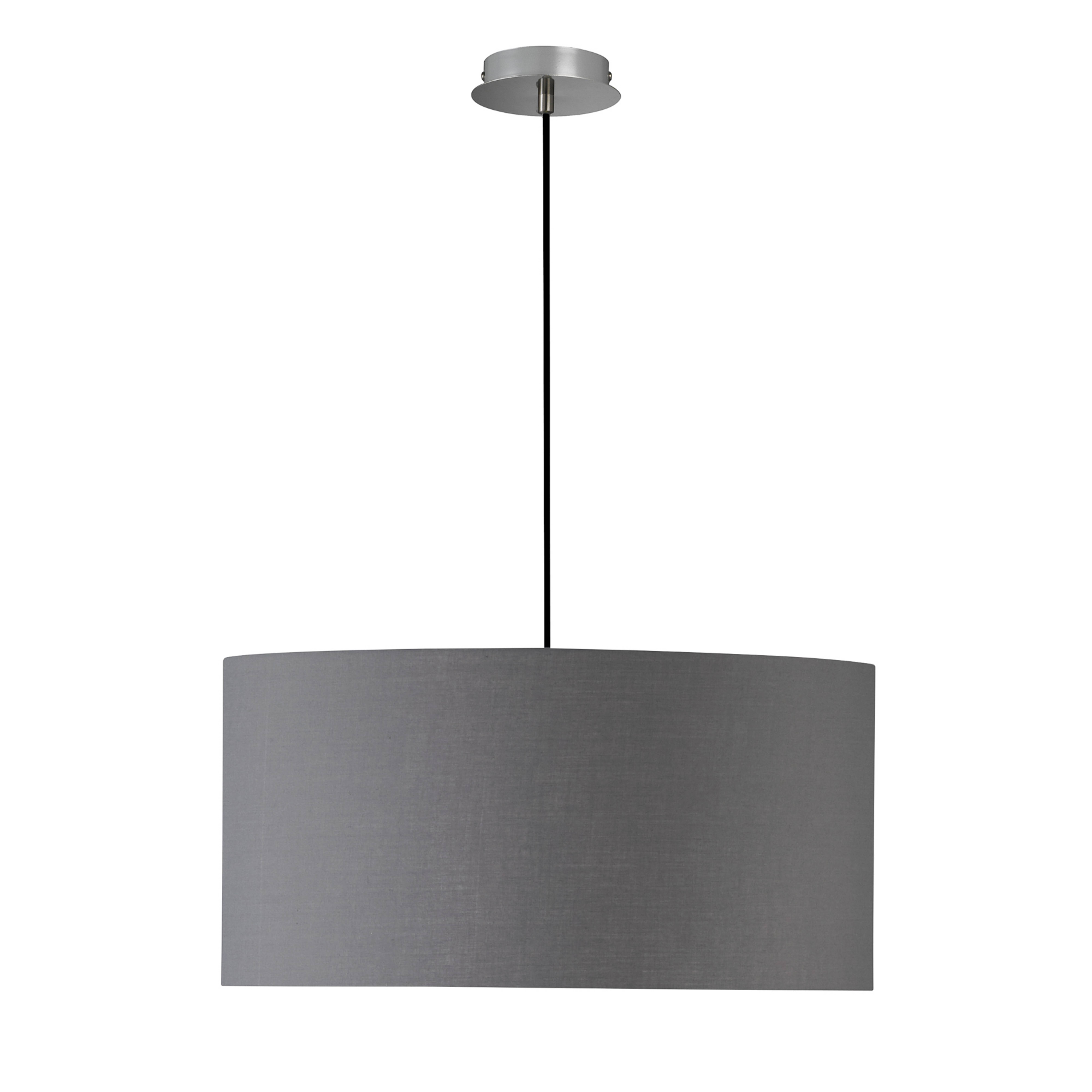 Schöner Wohnen Pina lámpara colgante simple, gris oscuro