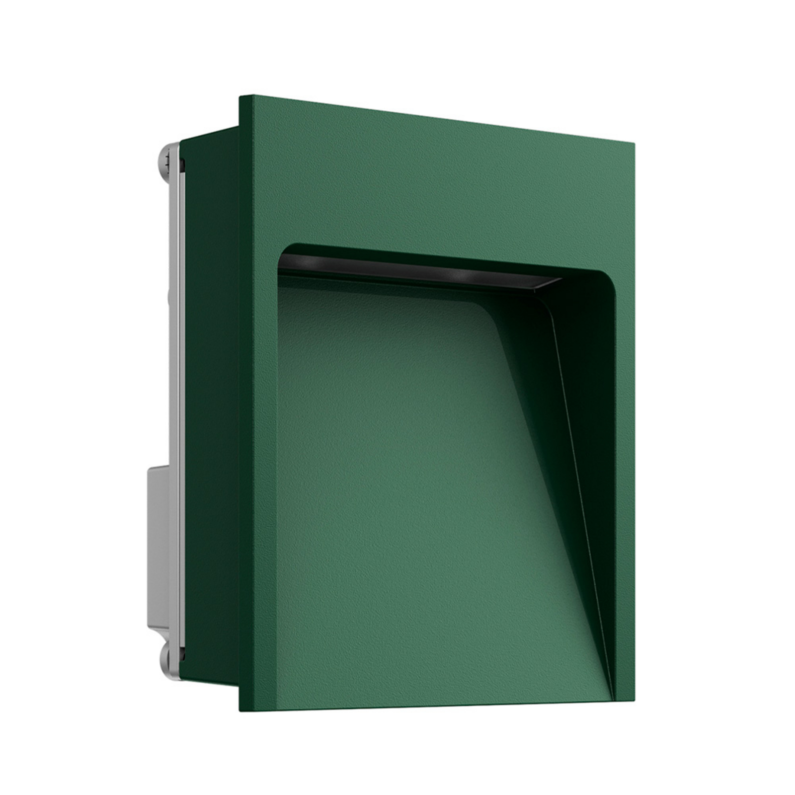 My Way Outdoor Built-in Wall Lamp 110X100 3000K Forest Green - Flos