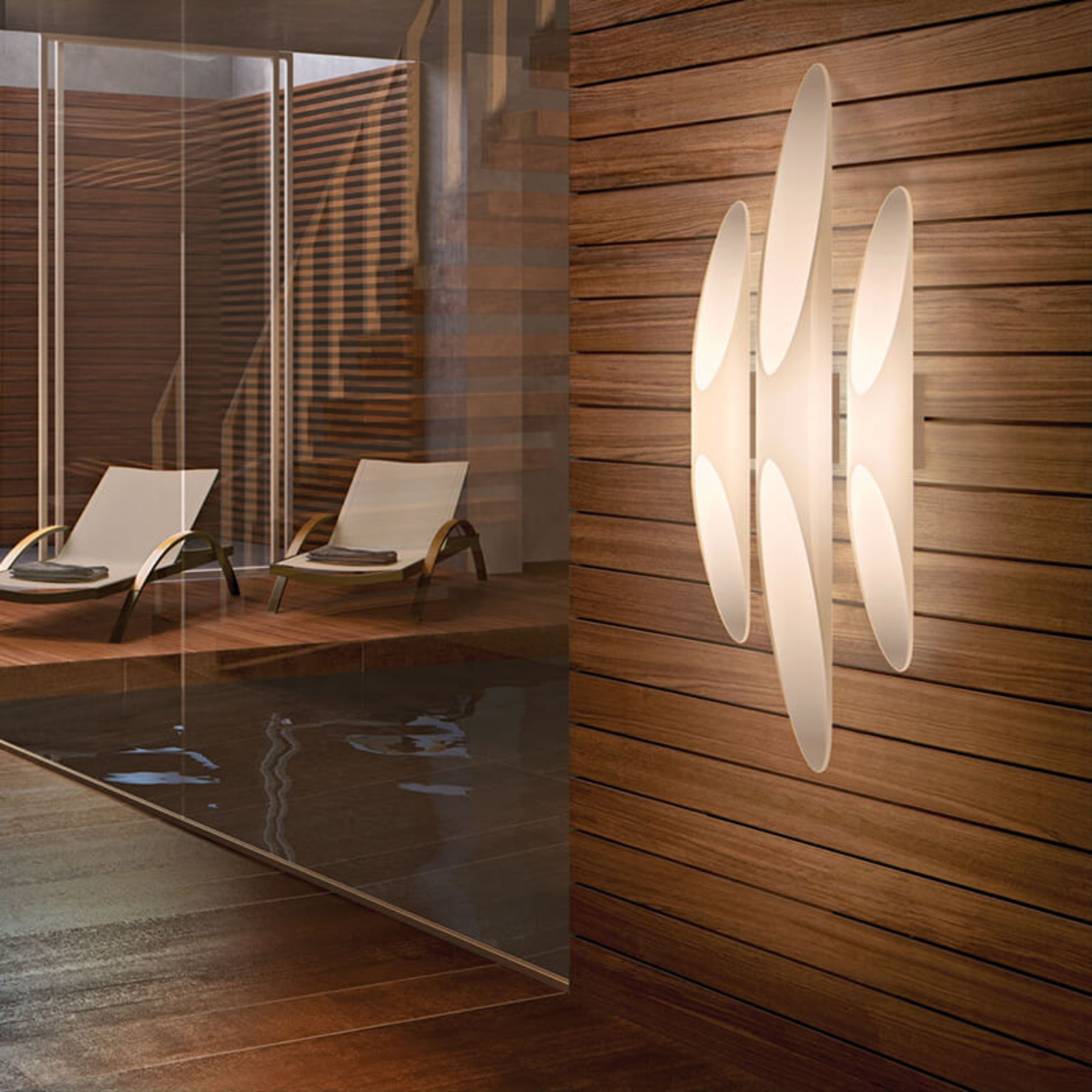 kdln Shakti - wall light, 80 cm high