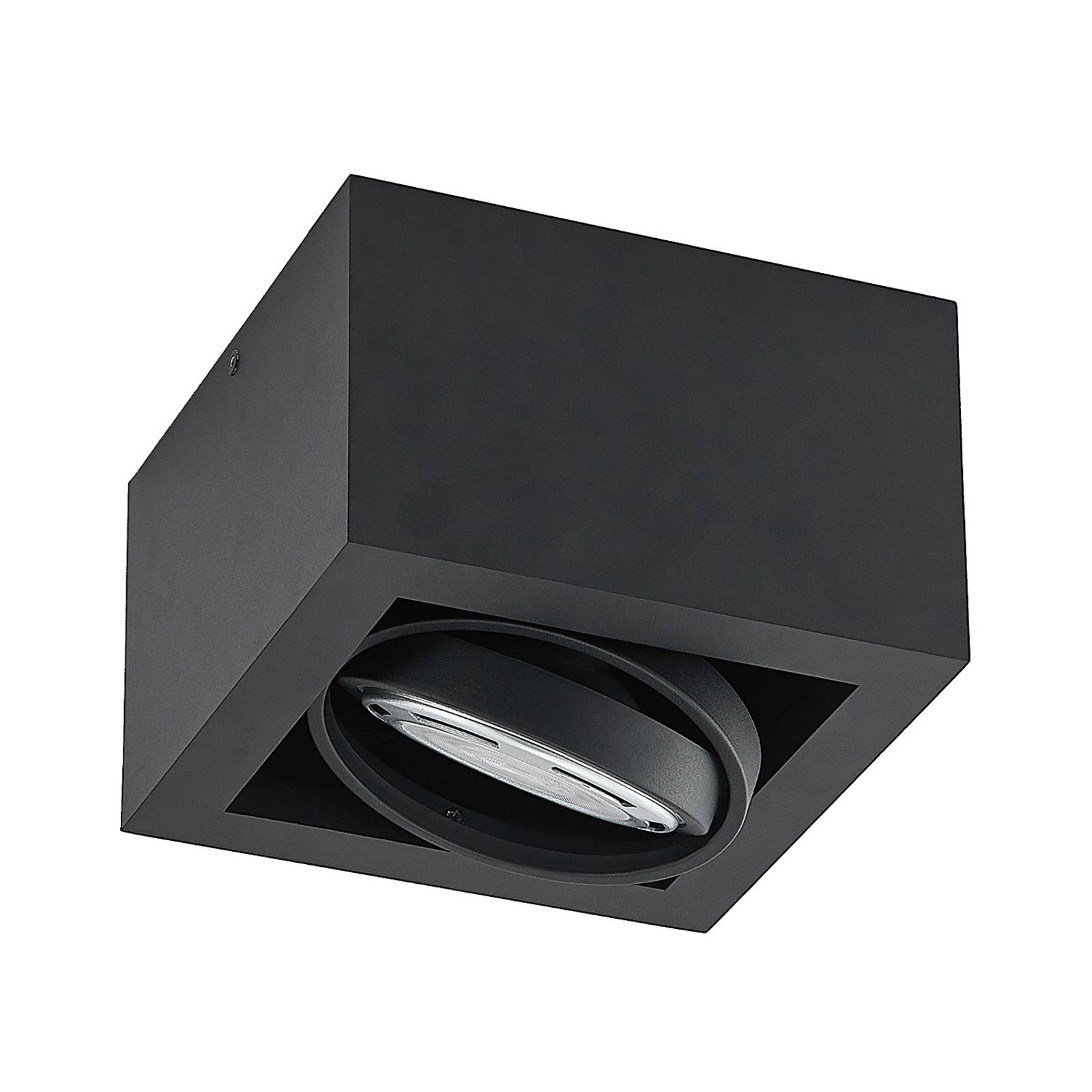 Arcchio Ceiling Light - Living / Dining Room - Flush Ceiling Light - dimmable - Modern - Black