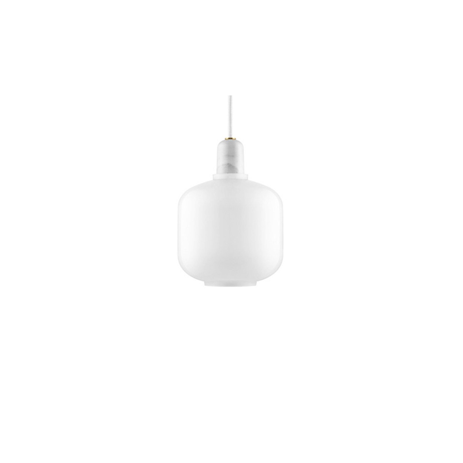 Amp Taklampa Small Vit/Vit - Normann Copenhagen