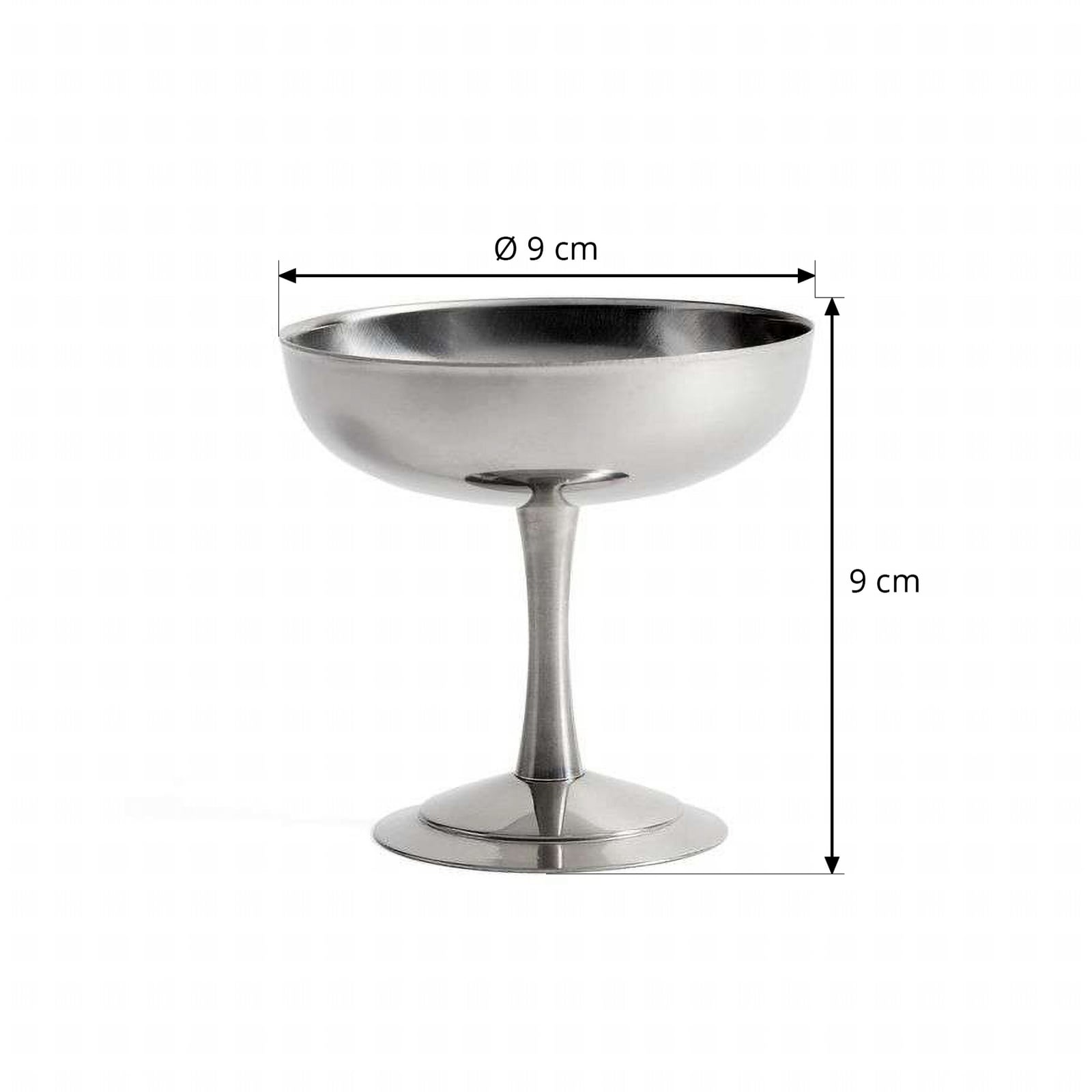 Italian Ice Cup, dessertskål, stål – HAY