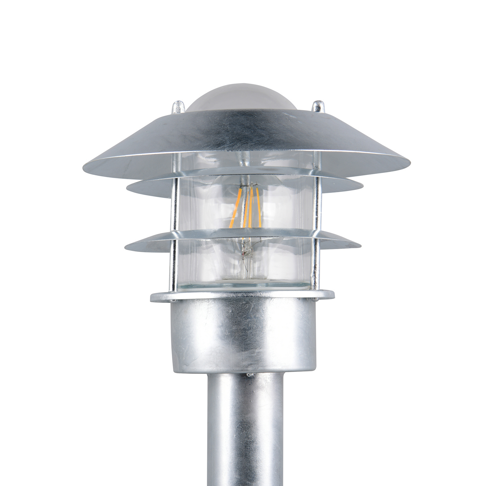 Осветление за пътеки Ruvuuma, цинков цвят, височина 100 cm, метал, IP44