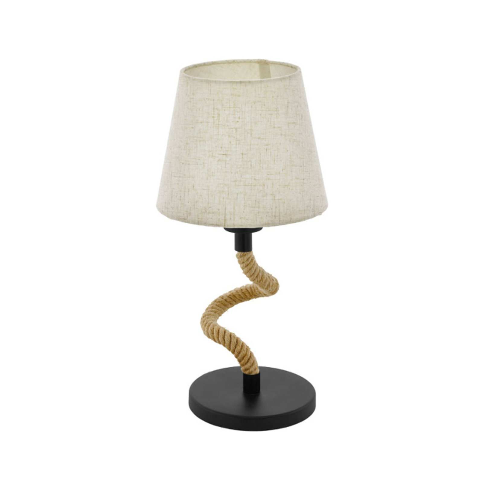 Rampside stolní lampa, lanko, textilní stínidlo