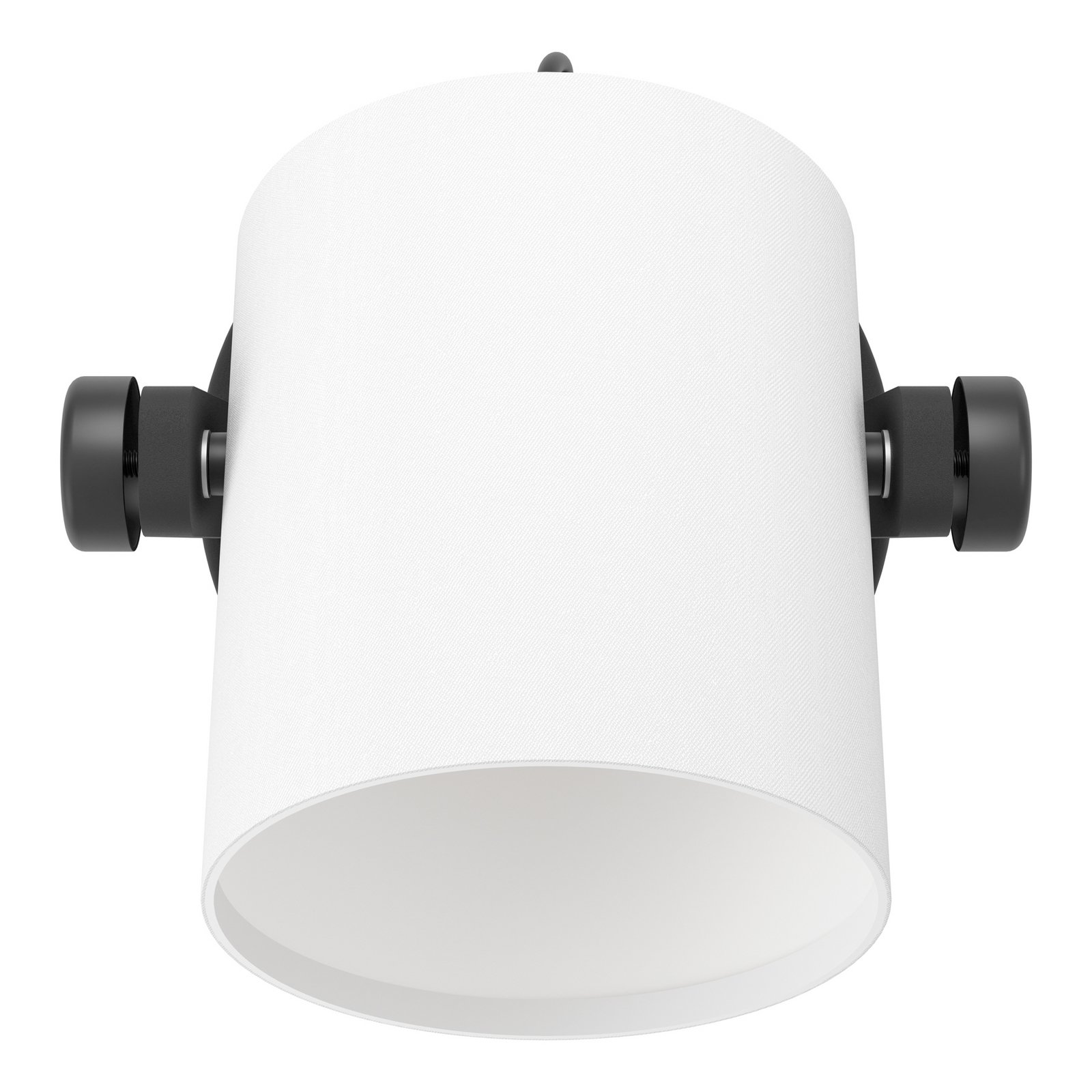 Aplique Hornwood con detalles de madera, blanco