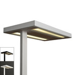 Helle Büro-Stehleuchte Free-F LED 10000 HF 840 CP2